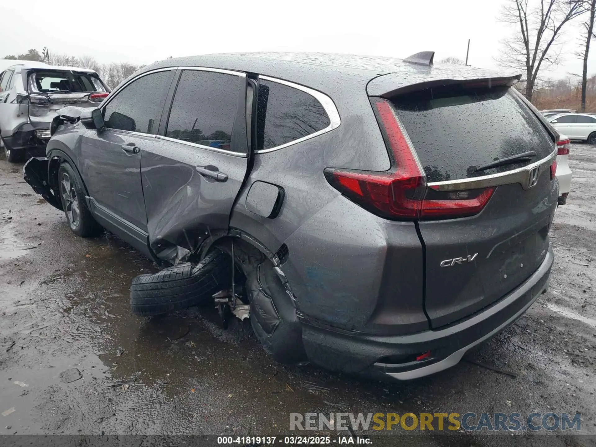 3 Photograph of a damaged car 5J6RW2H54MA010459 HONDA CR-V 2021
