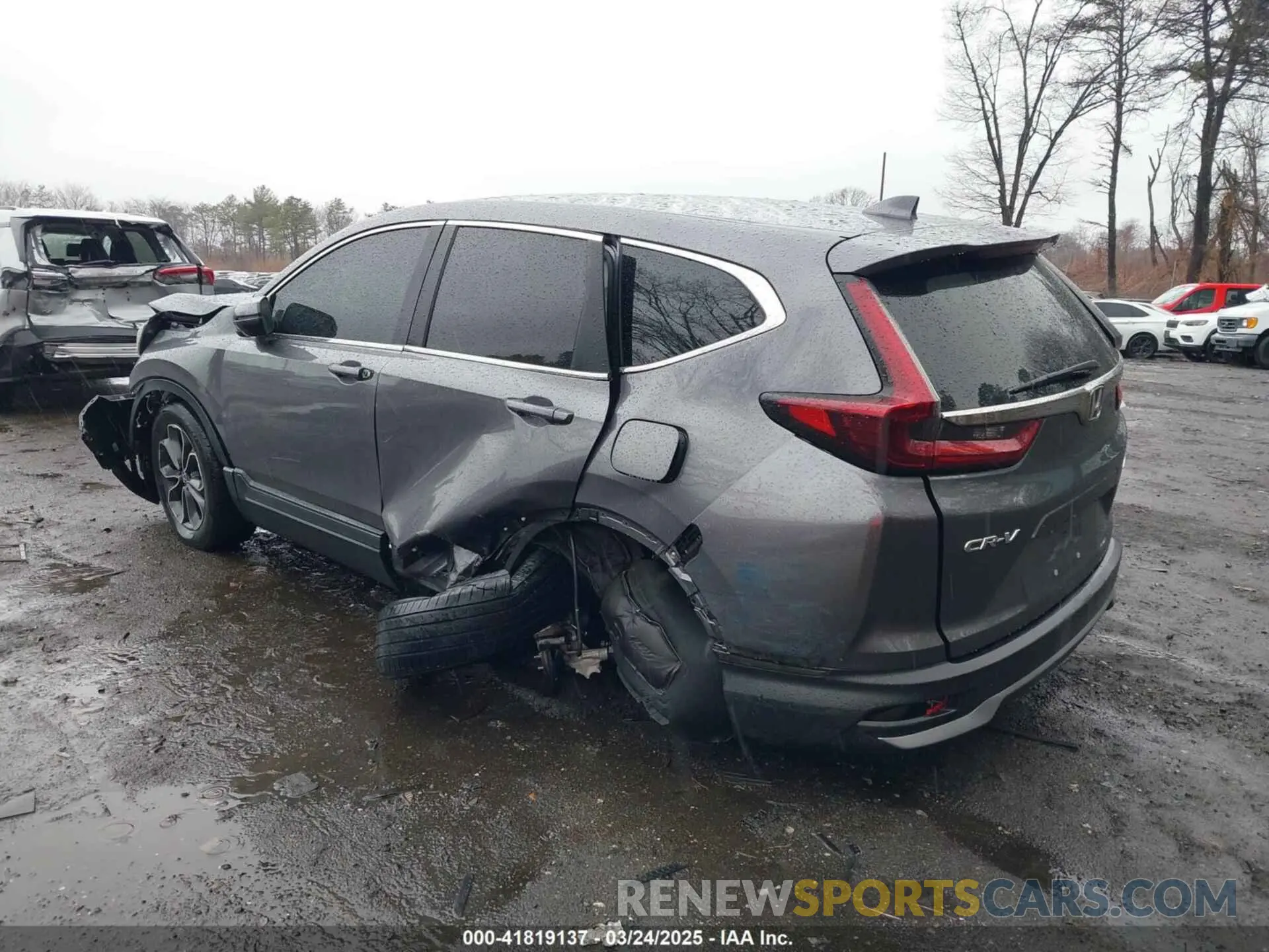 6 Photograph of a damaged car 5J6RW2H54MA010459 HONDA CR-V 2021