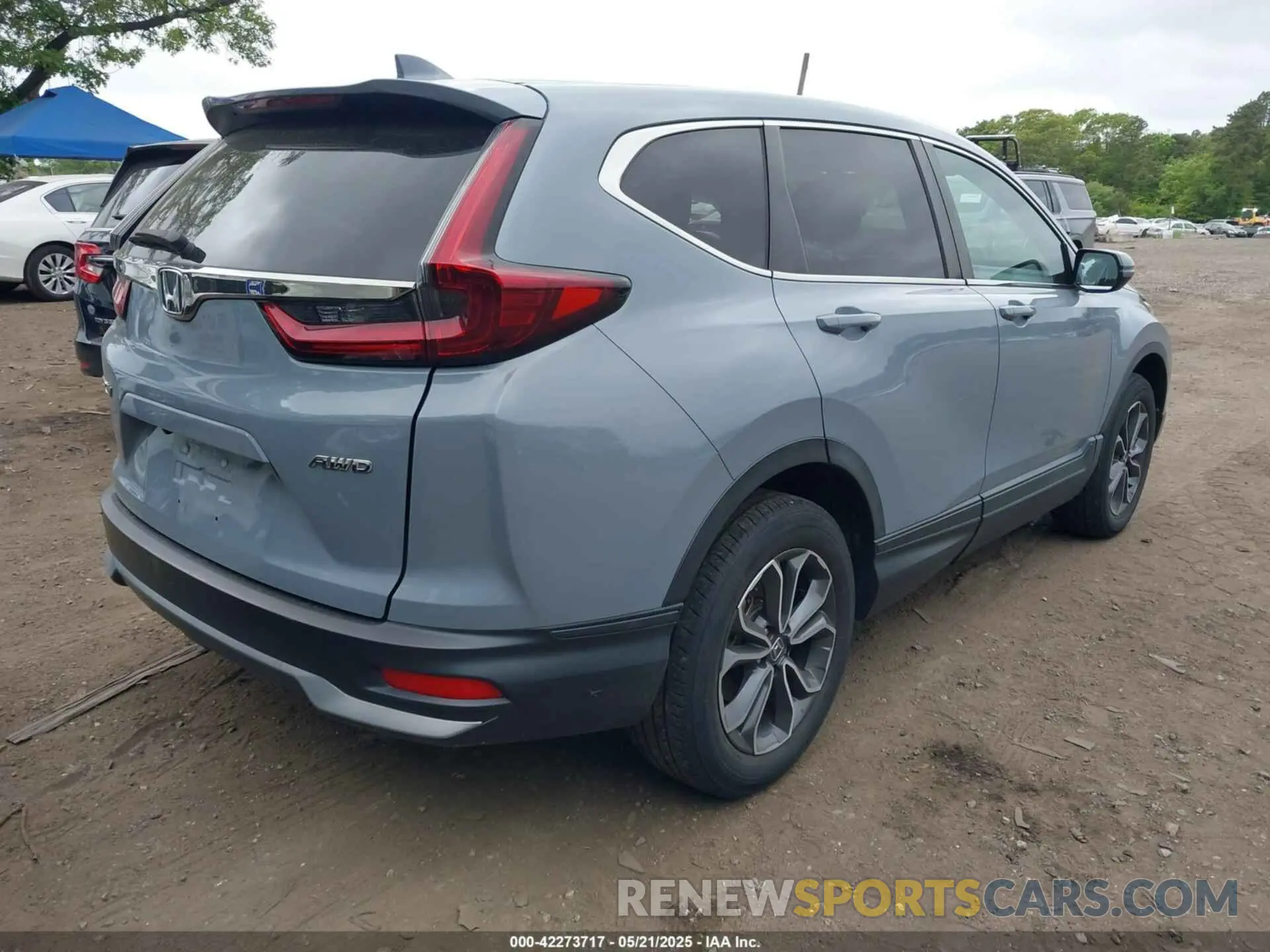 4 Photograph of a damaged car 5J6RW2H54ML004200 HONDA CR-V 2021