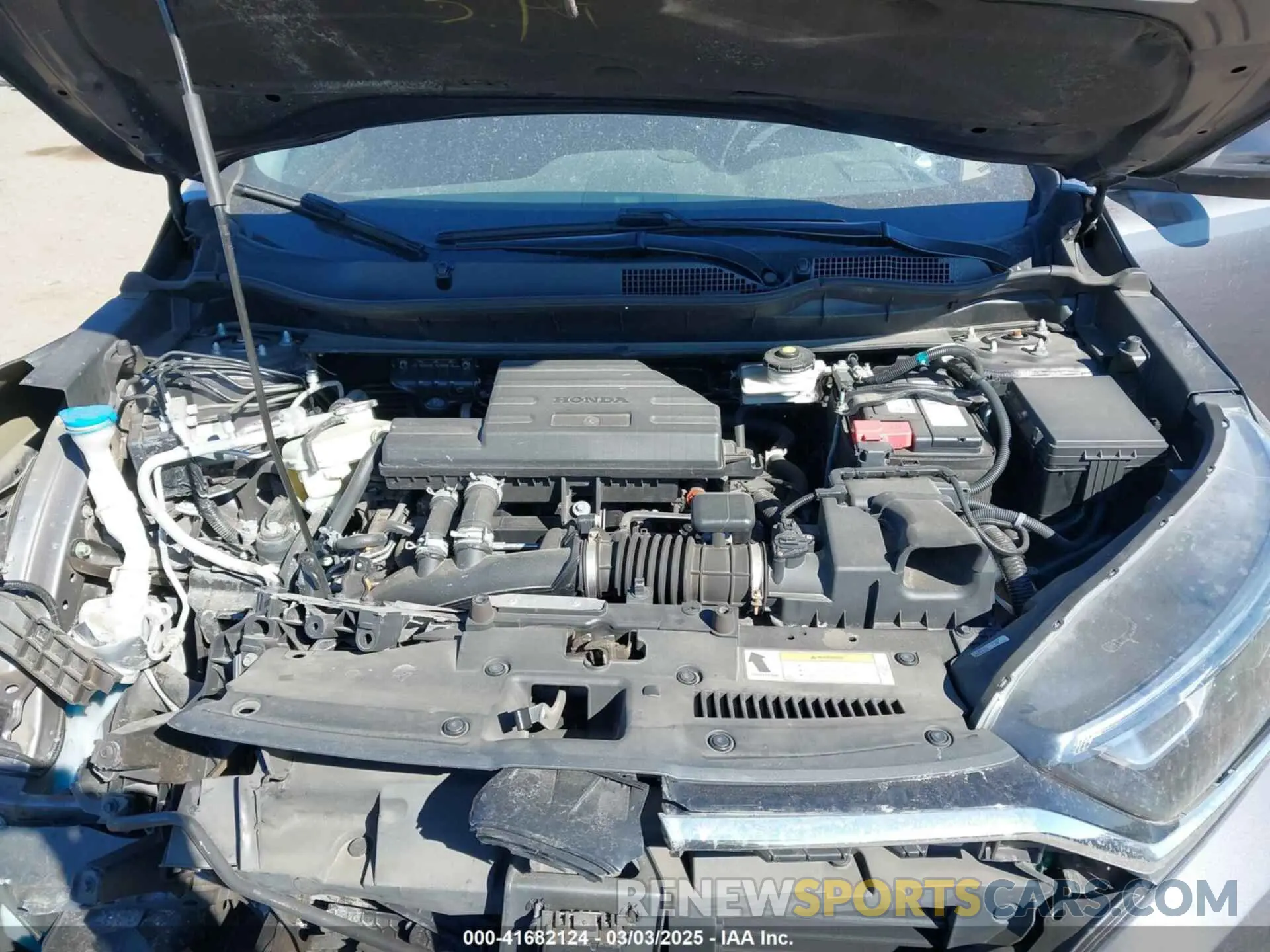 10 Photograph of a damaged car 5J6RW2H55MA012883 HONDA CR-V 2021