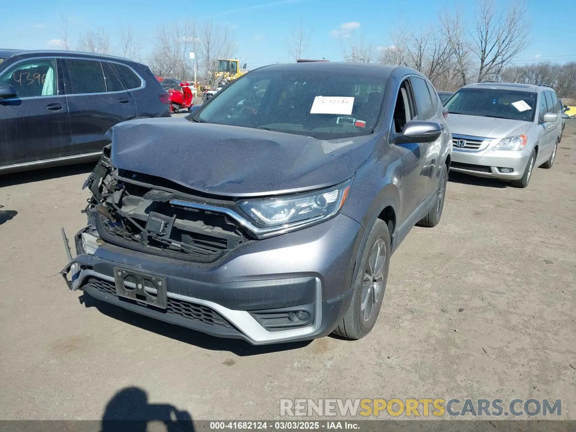 2 Photograph of a damaged car 5J6RW2H55MA012883 HONDA CR-V 2021