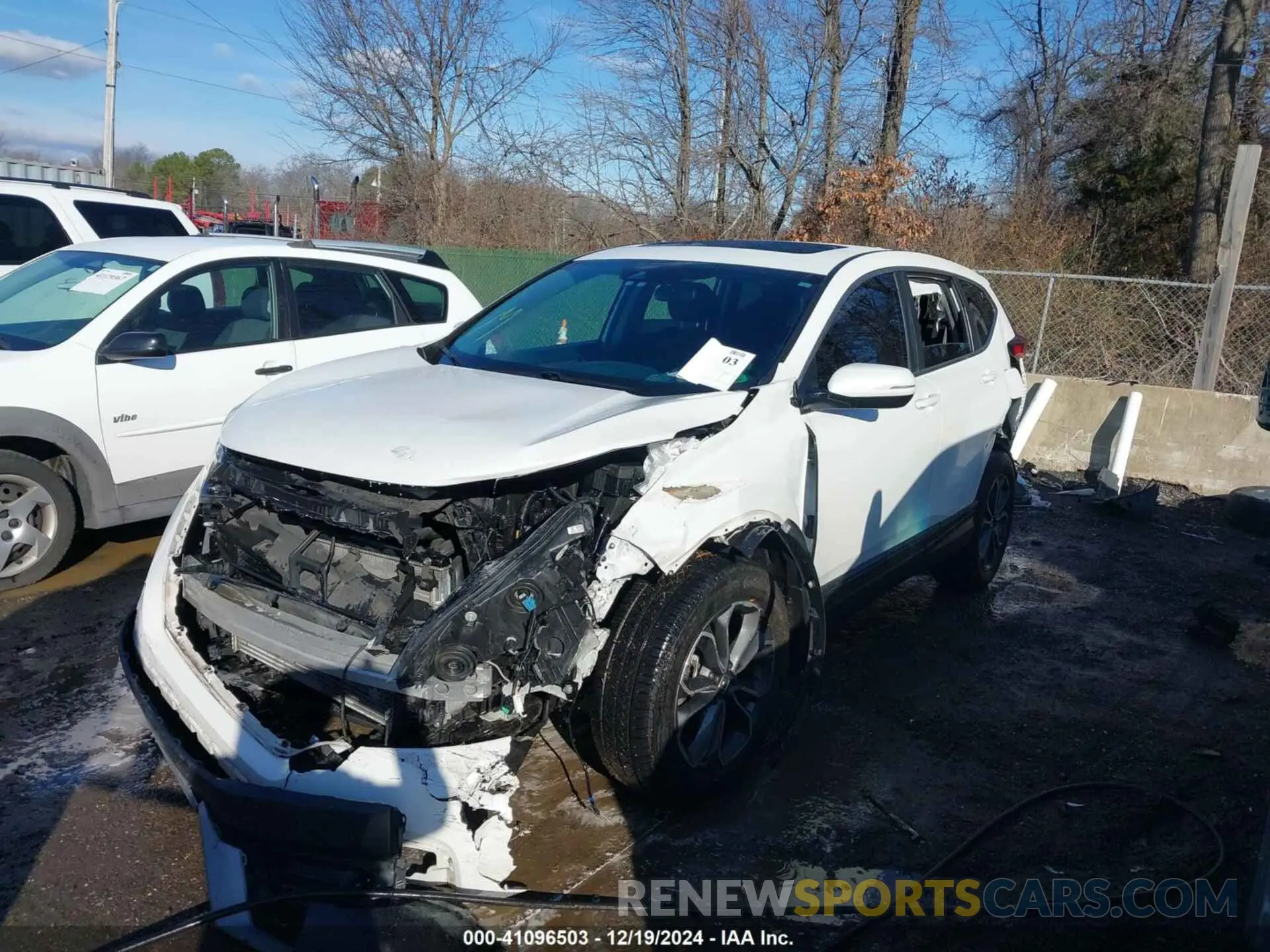 2 Photograph of a damaged car 5J6RW2H56MA012505 HONDA CR-V 2021