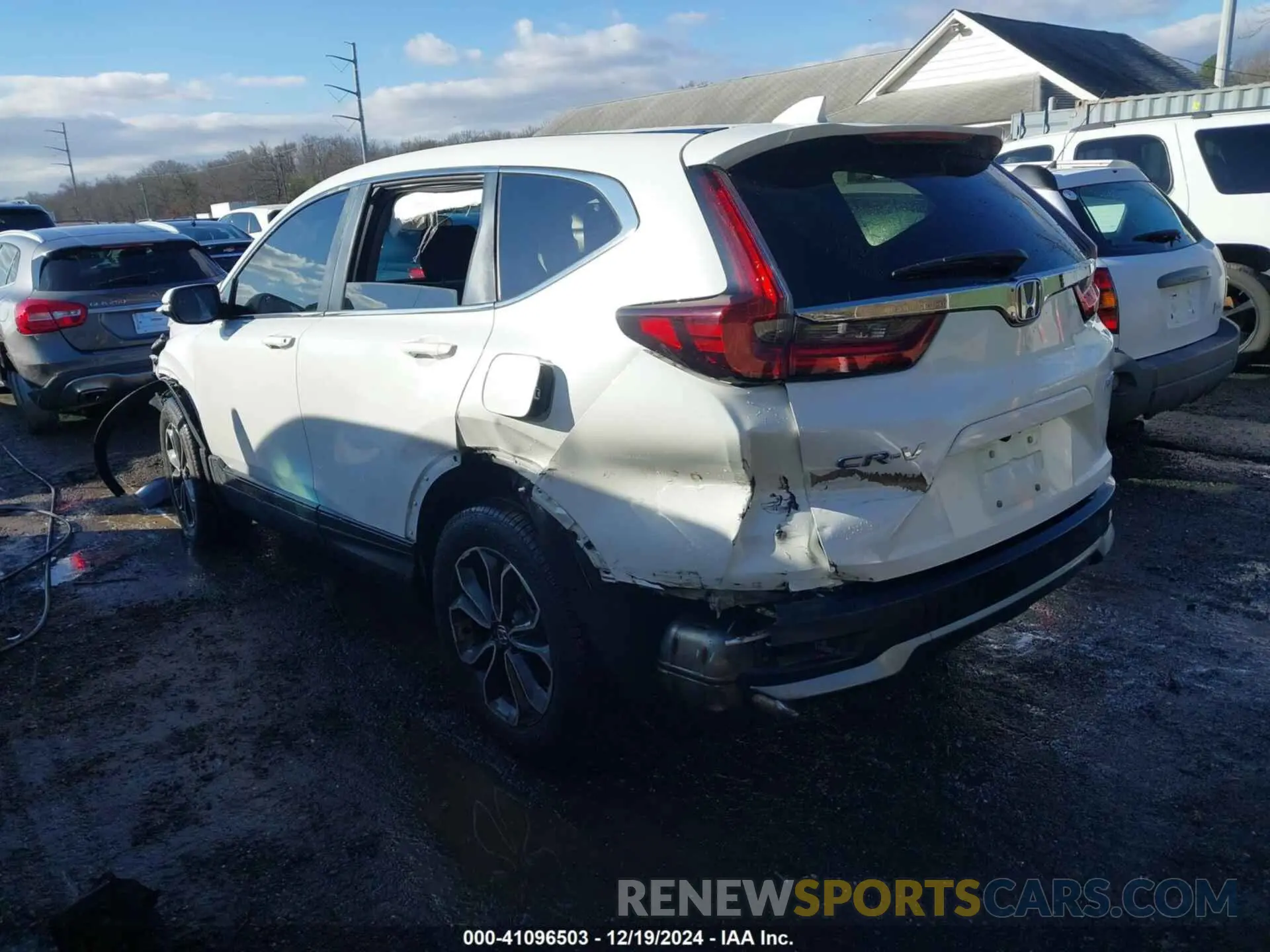 3 Photograph of a damaged car 5J6RW2H56MA012505 HONDA CR-V 2021