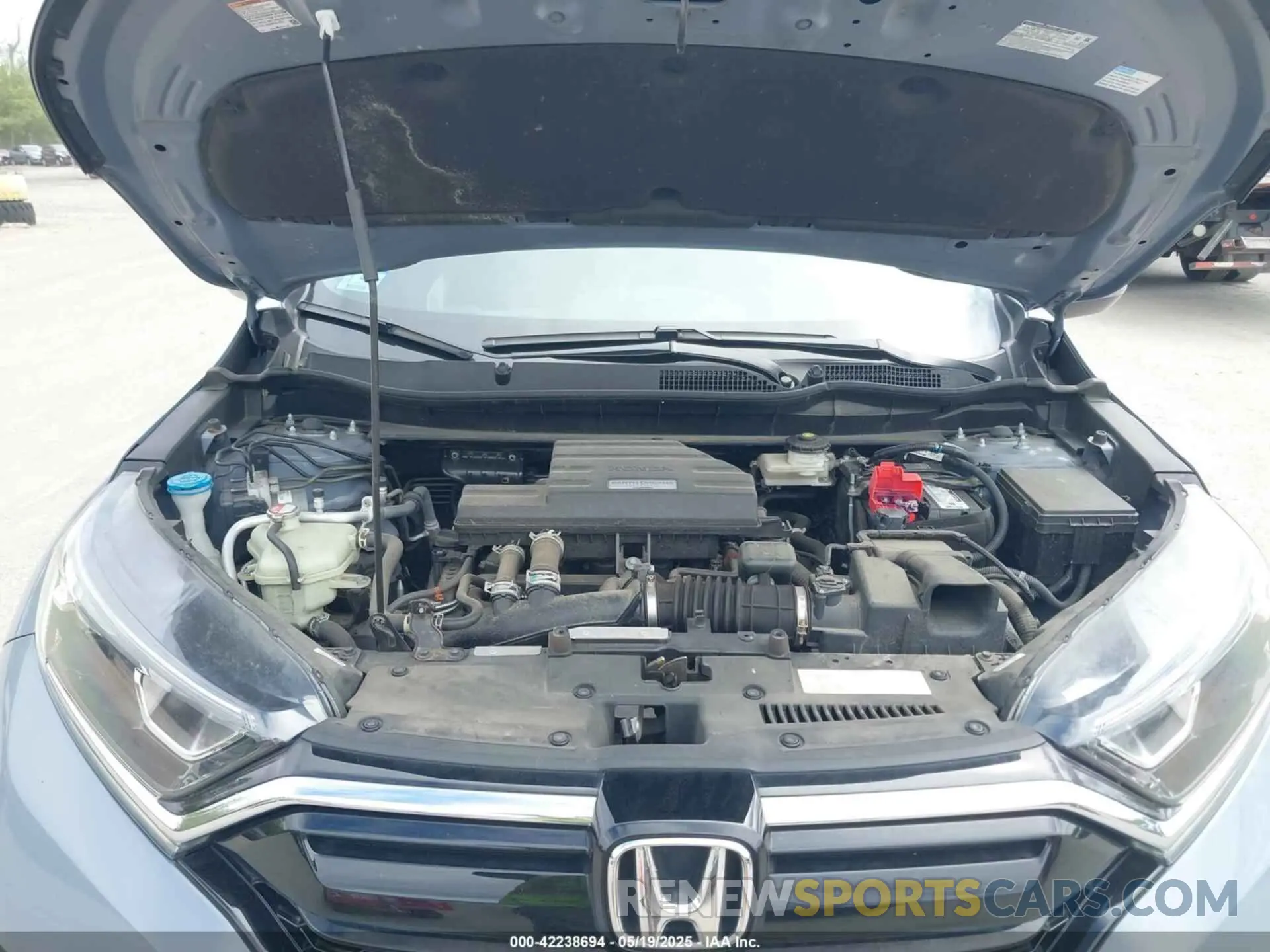 10 Photograph of a damaged car 5J6RW2H57ML018592 HONDA CR-V 2021