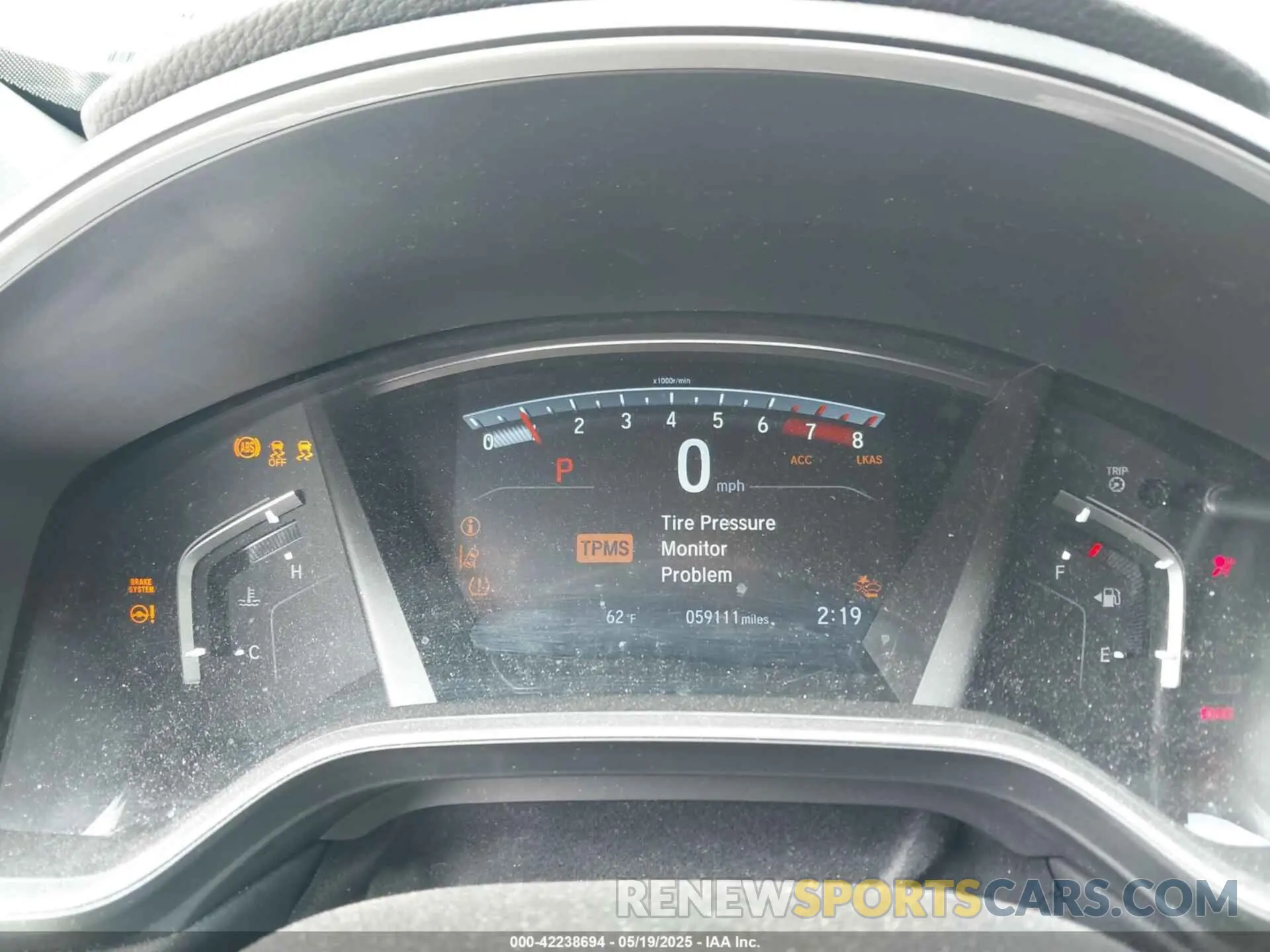 7 Photograph of a damaged car 5J6RW2H57ML018592 HONDA CR-V 2021