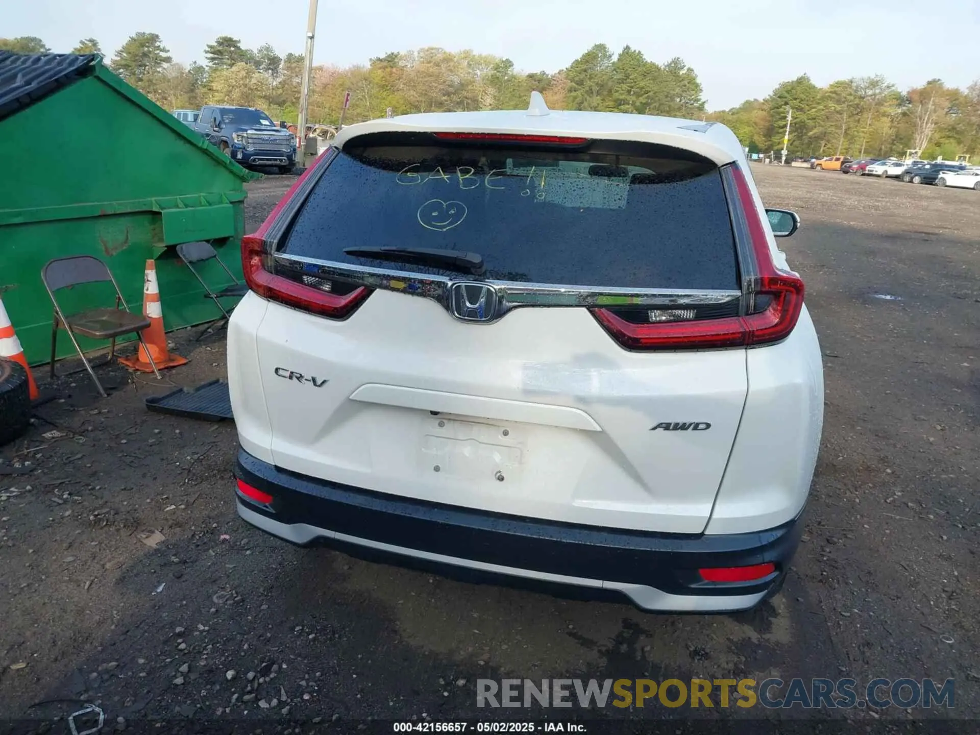 16 Photograph of a damaged car 5J6RW2H58MA002493 HONDA CR-V 2021