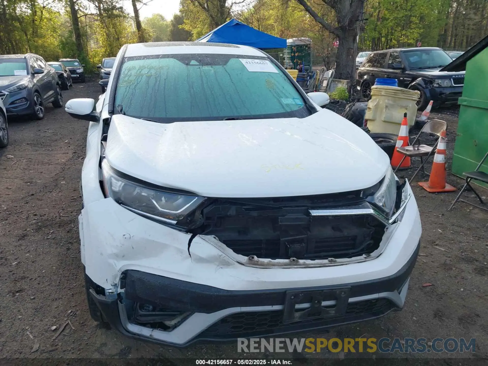 6 Photograph of a damaged car 5J6RW2H58MA002493 HONDA CR-V 2021