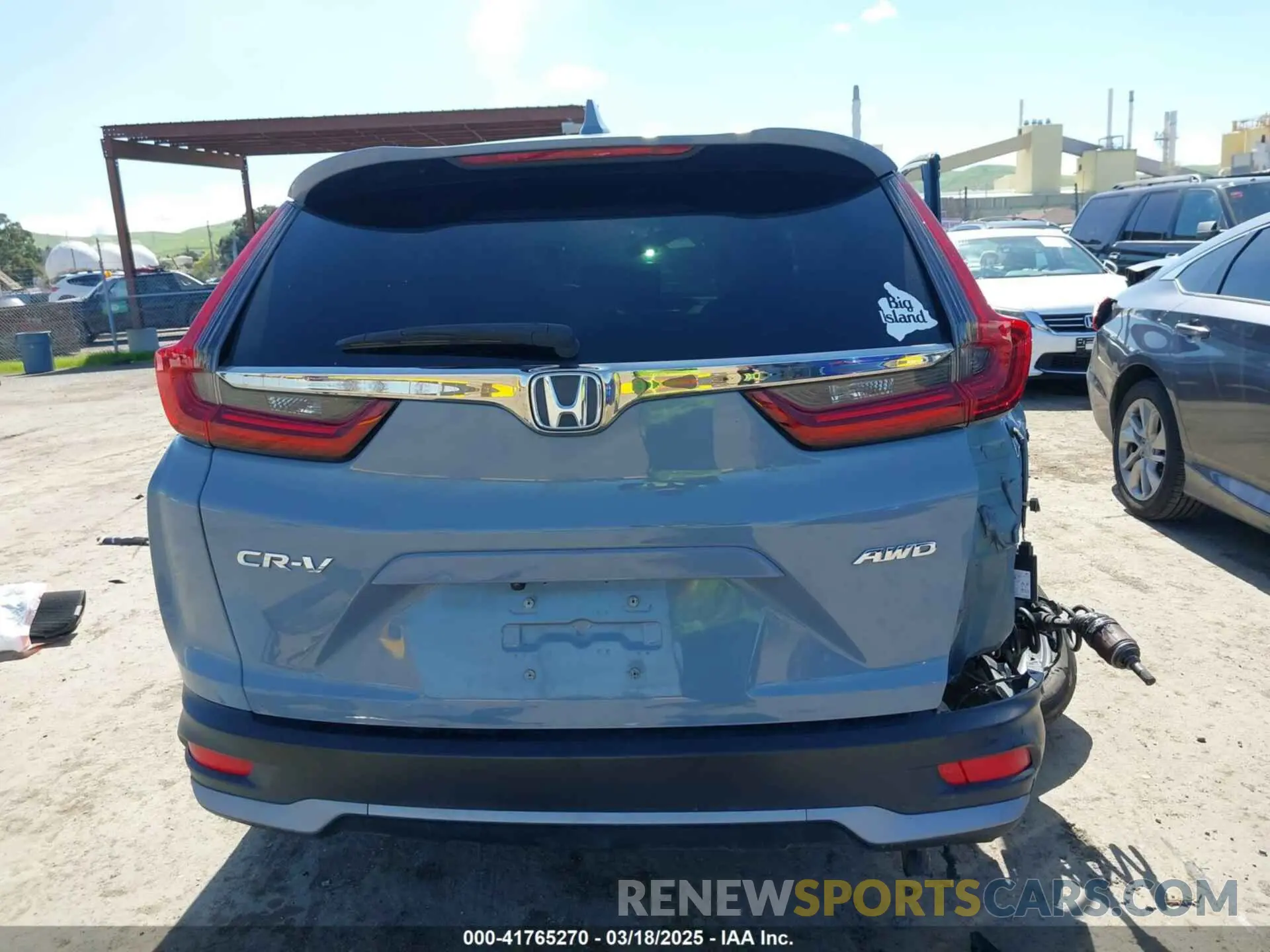 17 Photograph of a damaged car 5J6RW2H58ML012459 HONDA CR-V 2021
