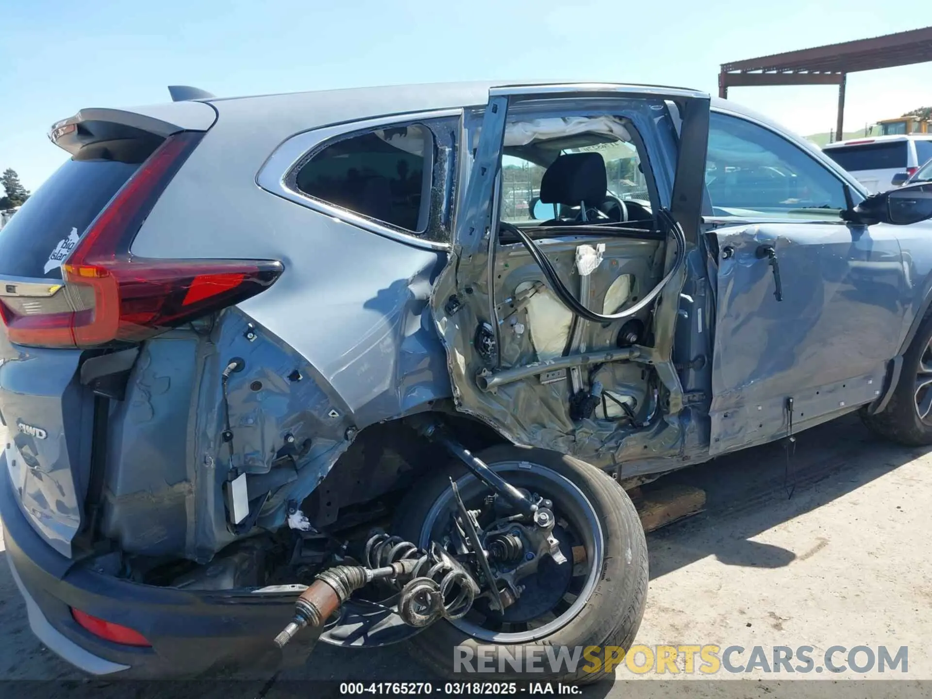 6 Photograph of a damaged car 5J6RW2H58ML012459 HONDA CR-V 2021