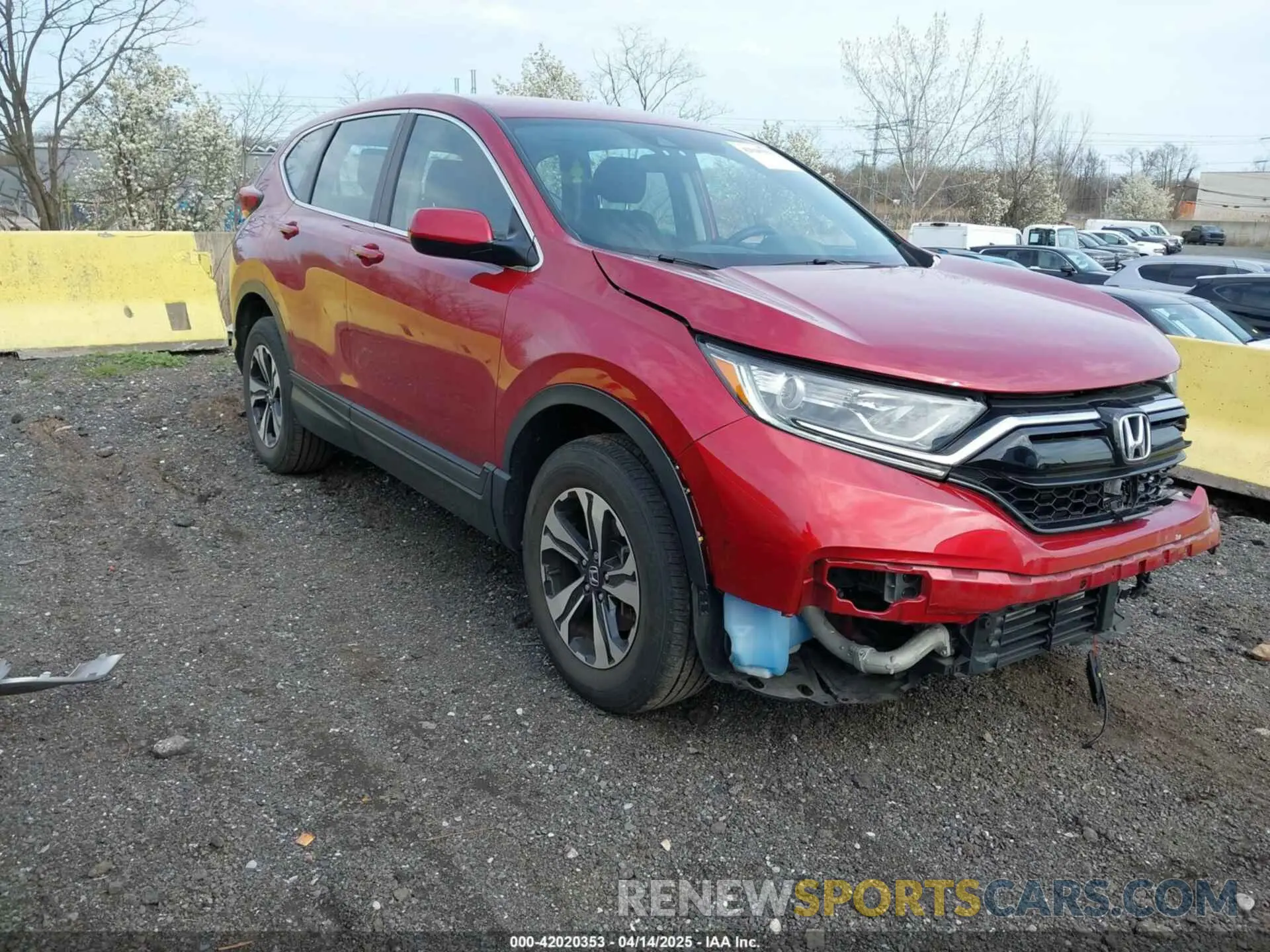 1 Photograph of a damaged car 5J6RW2H75ML025915 HONDA CR-V 2021