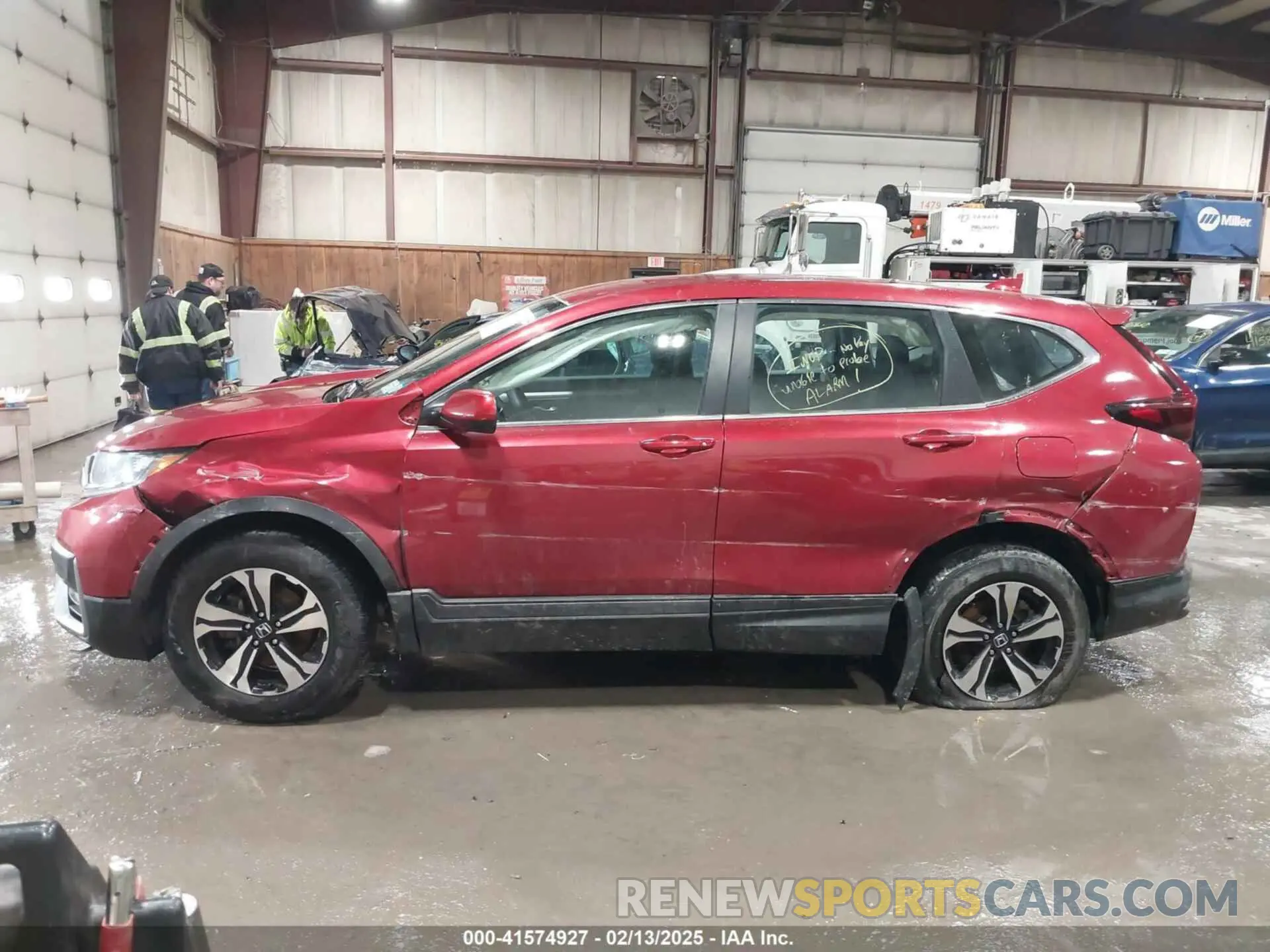 14 Photograph of a damaged car 5J6RW2H77ML026189 HONDA CR-V 2021