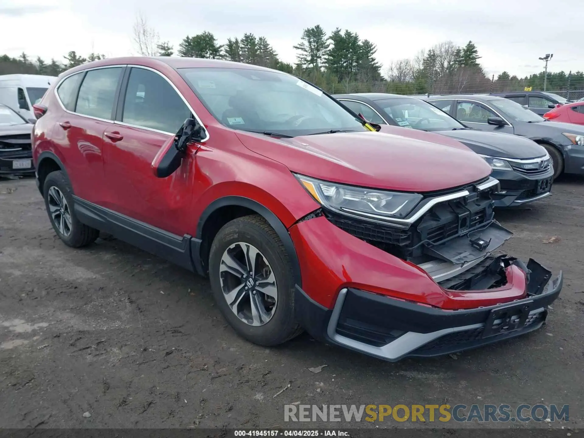 1 Photograph of a damaged car 5J6RW2H79ML026209 HONDA CR-V 2021