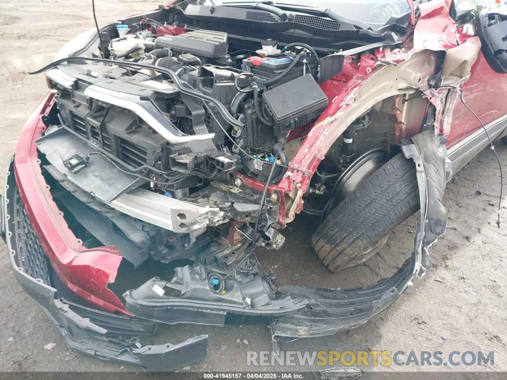 19 Photograph of a damaged car 5J6RW2H79ML026209 HONDA CR-V 2021