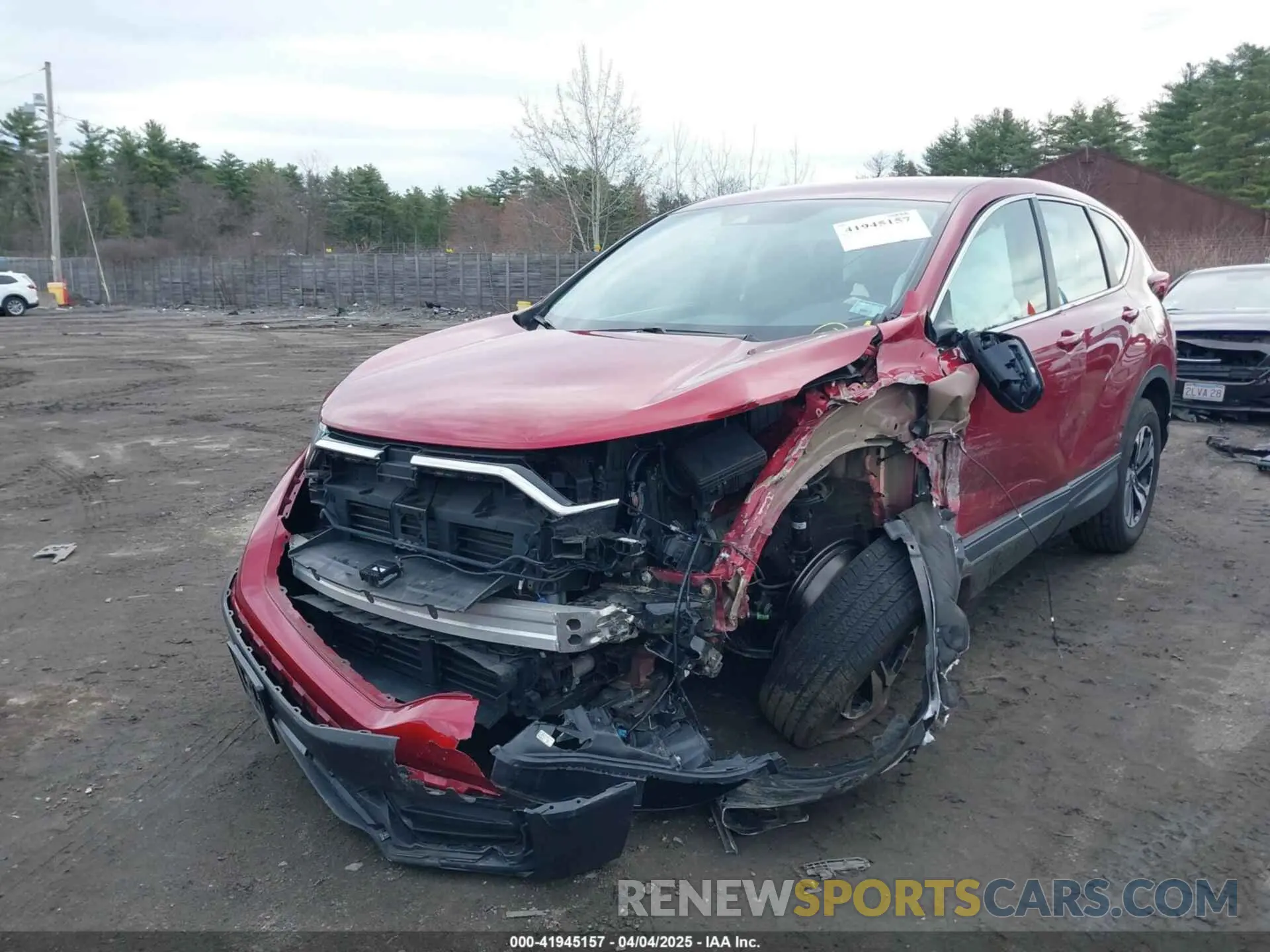 2 Photograph of a damaged car 5J6RW2H79ML026209 HONDA CR-V 2021