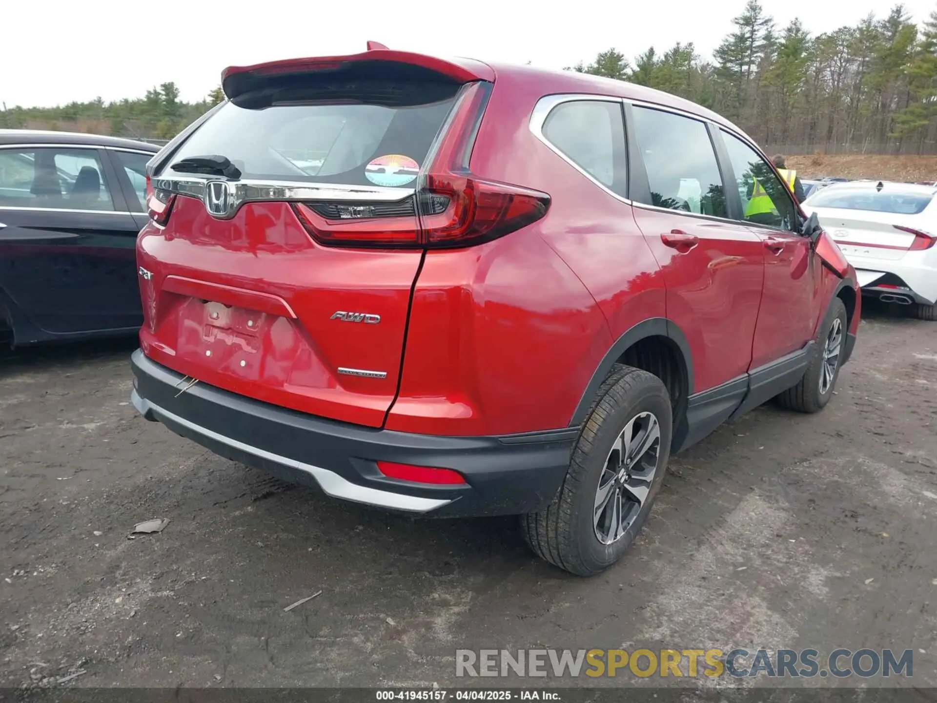4 Photograph of a damaged car 5J6RW2H79ML026209 HONDA CR-V 2021