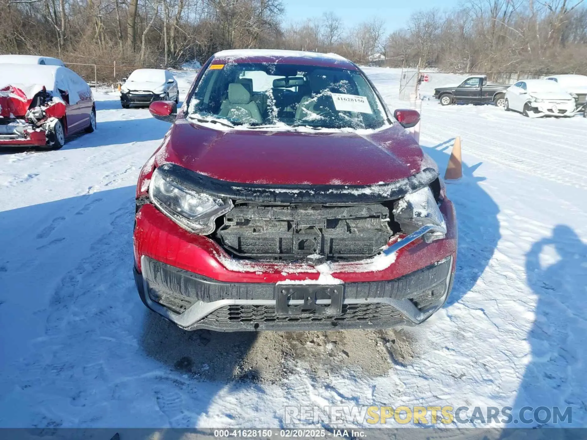13 Photograph of a damaged car 5J6RW2H83MA001245 HONDA CR-V 2021