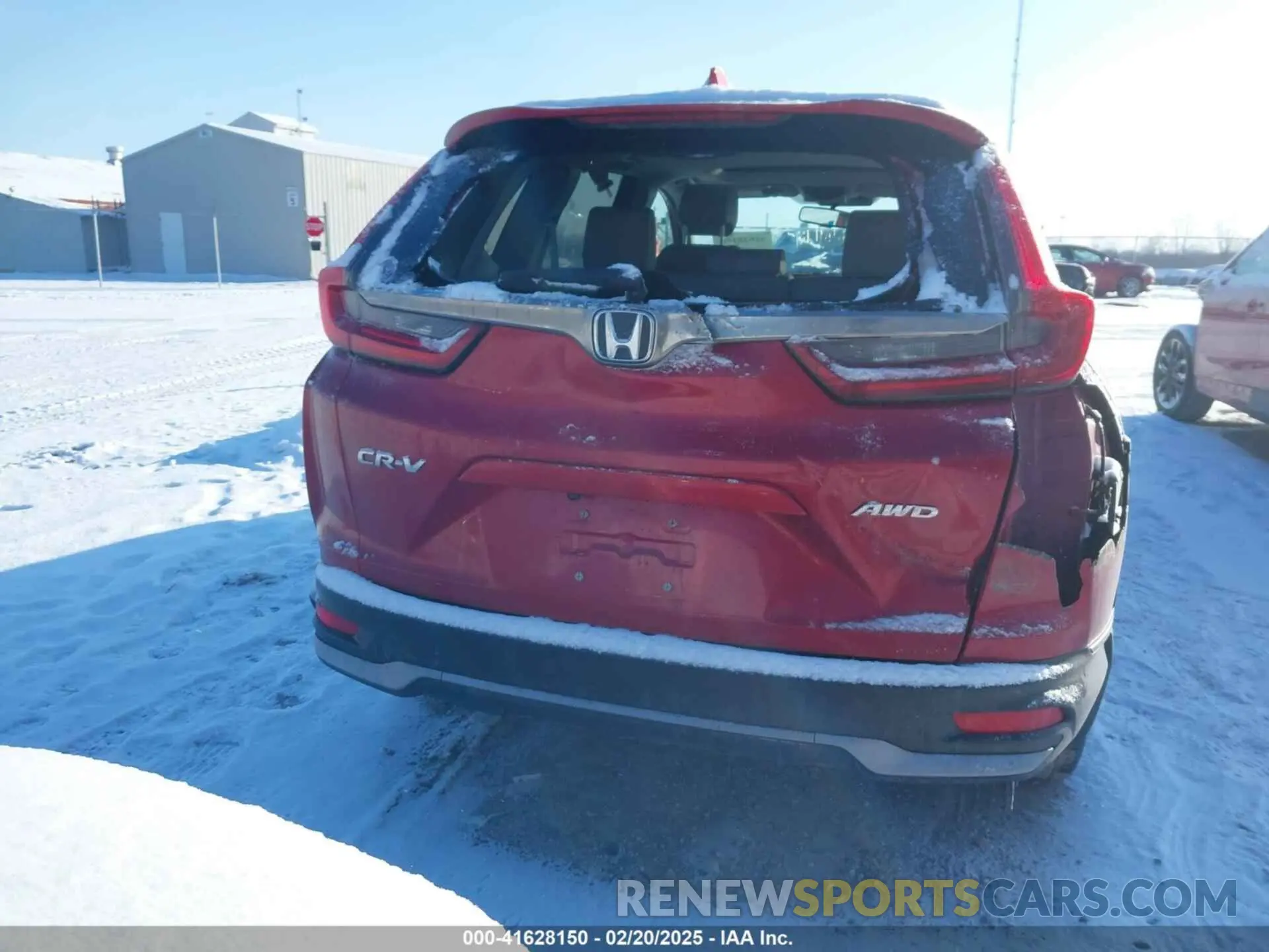 17 Photograph of a damaged car 5J6RW2H83MA001245 HONDA CR-V 2021