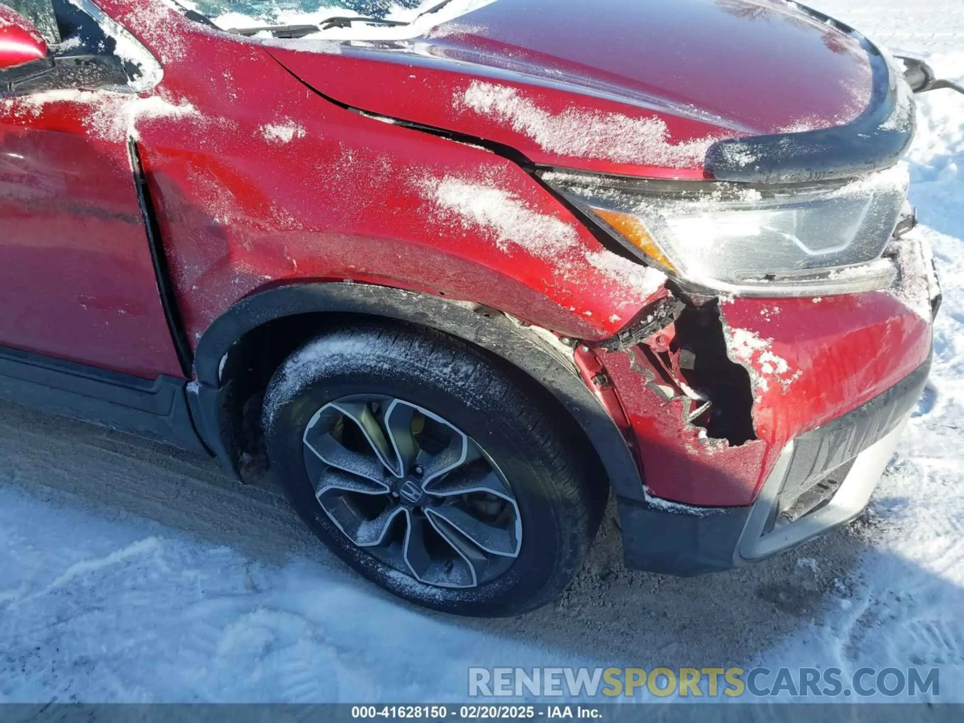 19 Photograph of a damaged car 5J6RW2H83MA001245 HONDA CR-V 2021