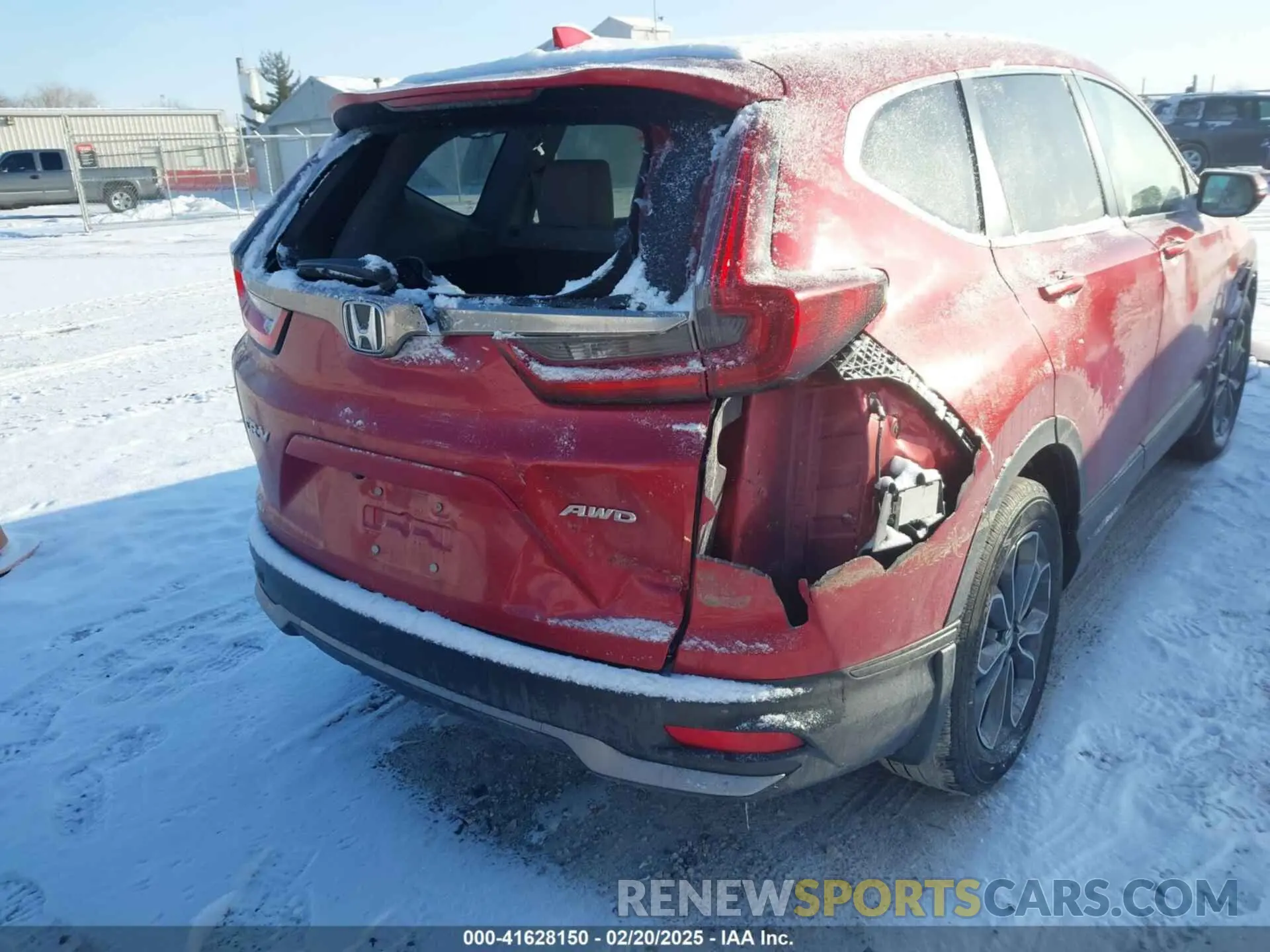 21 Photograph of a damaged car 5J6RW2H83MA001245 HONDA CR-V 2021