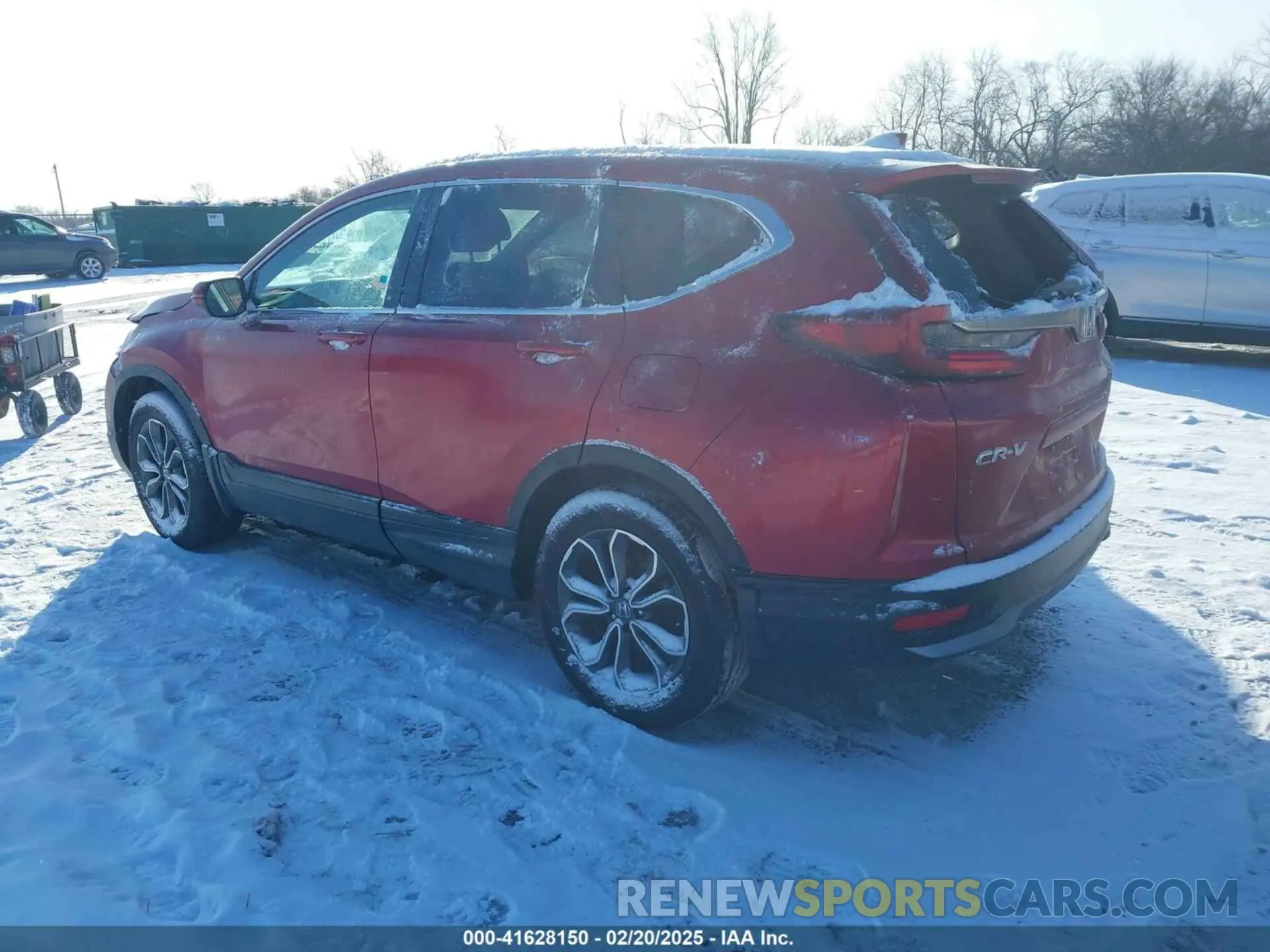 3 Photograph of a damaged car 5J6RW2H83MA001245 HONDA CR-V 2021