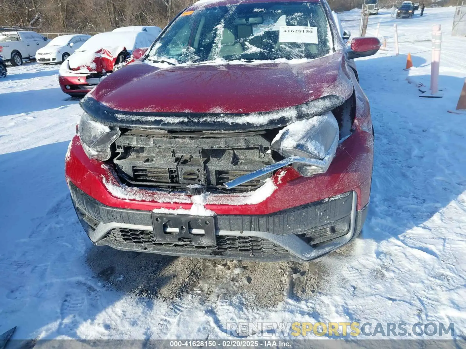 6 Photograph of a damaged car 5J6RW2H83MA001245 HONDA CR-V 2021
