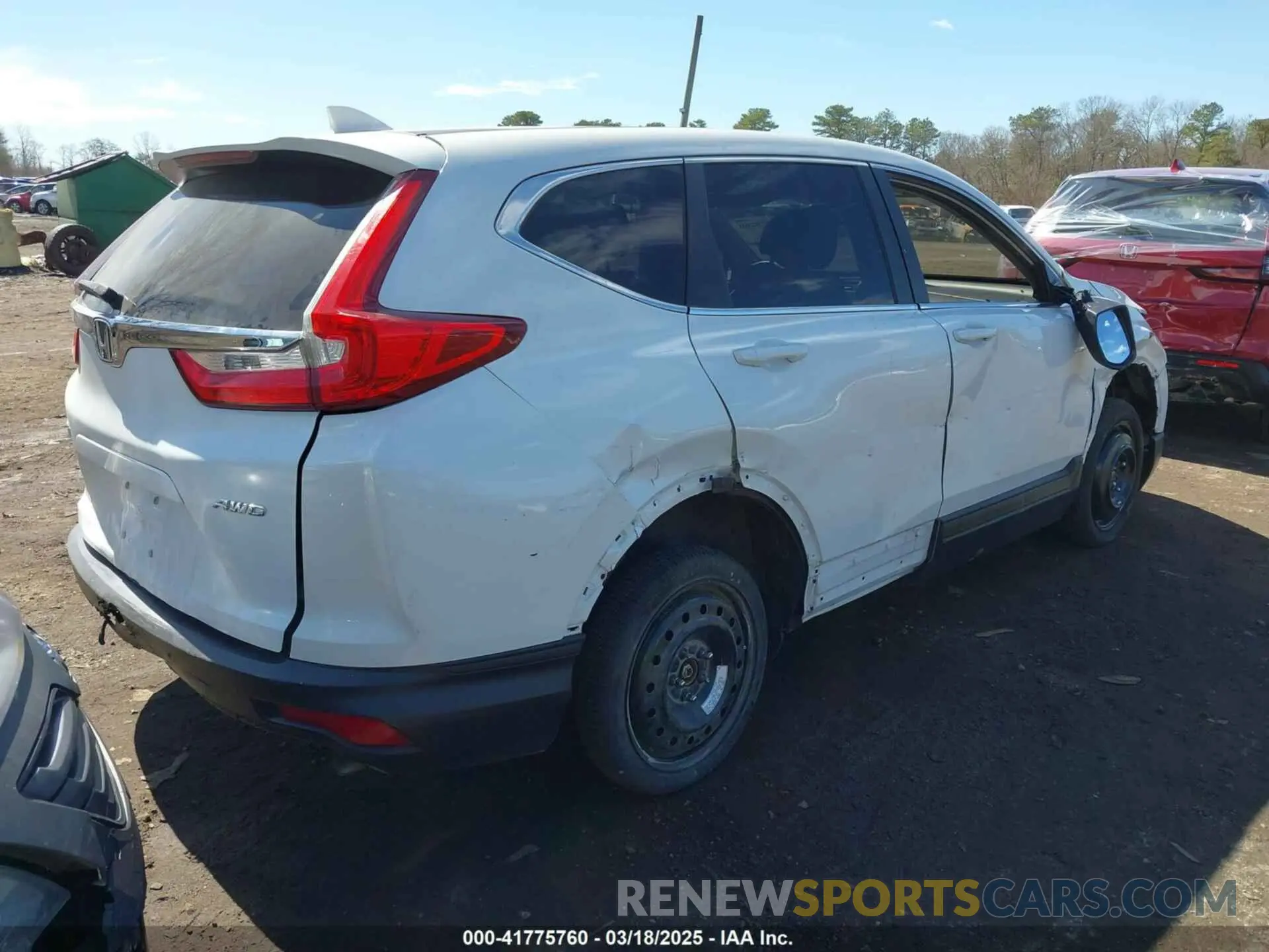 4 Photograph of a damaged car 5J6RW2H83MA011659 HONDA CR-V 2021