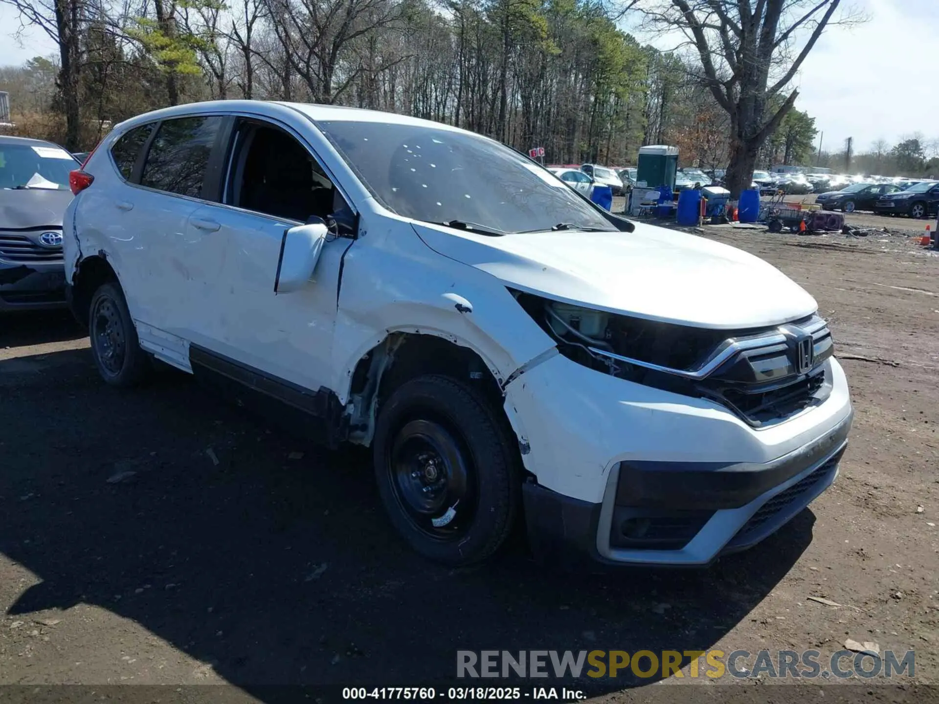 6 Photograph of a damaged car 5J6RW2H83MA011659 HONDA CR-V 2021