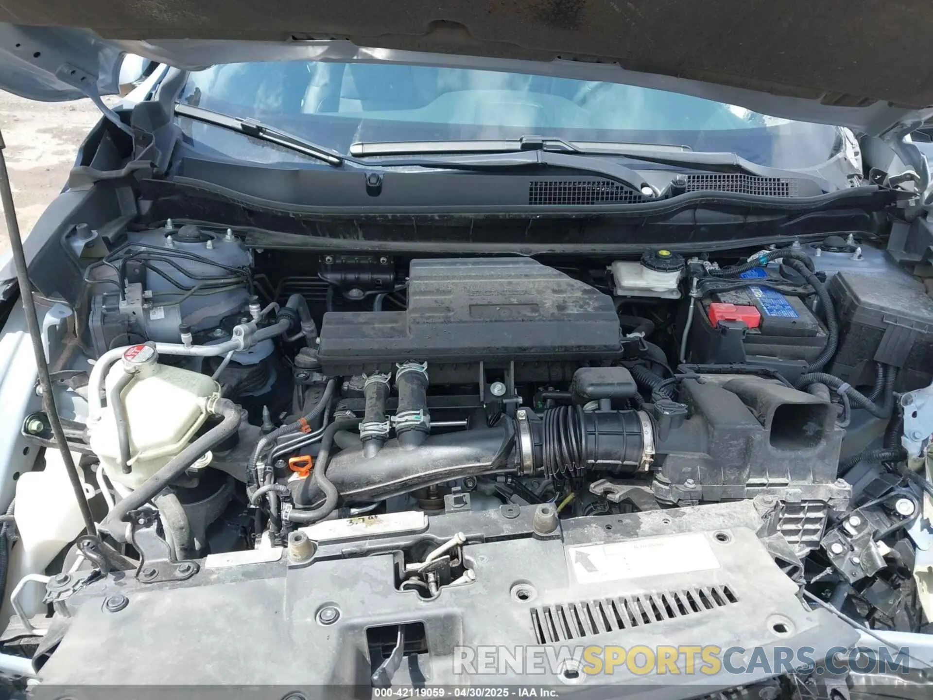10 Photograph of a damaged car 5J6RW2H84MA015722 HONDA CR-V 2021