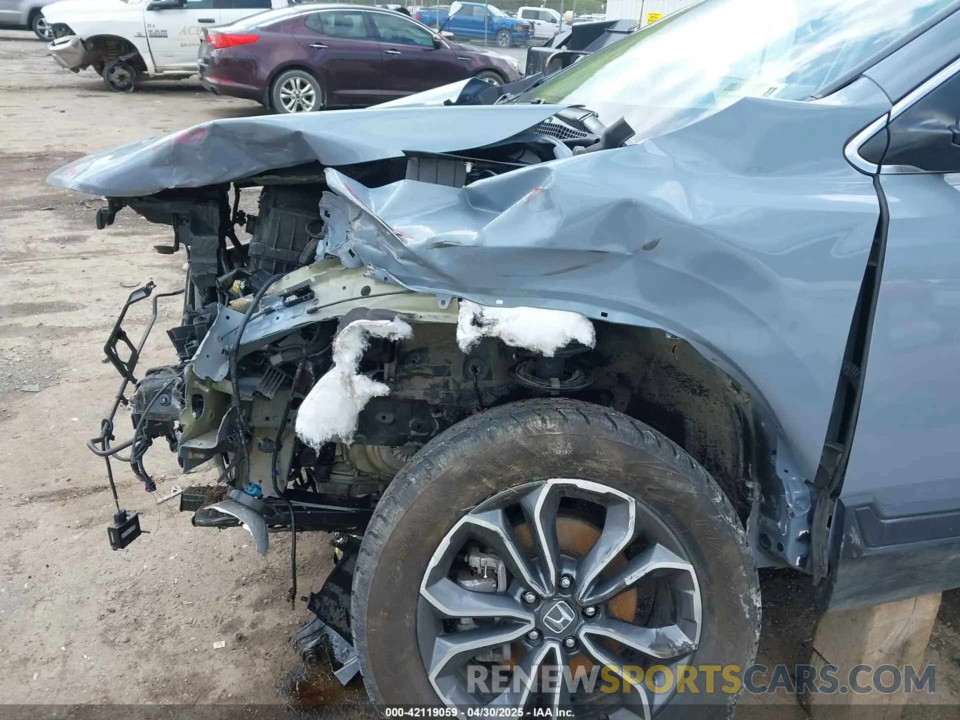 22 Photograph of a damaged car 5J6RW2H84MA015722 HONDA CR-V 2021