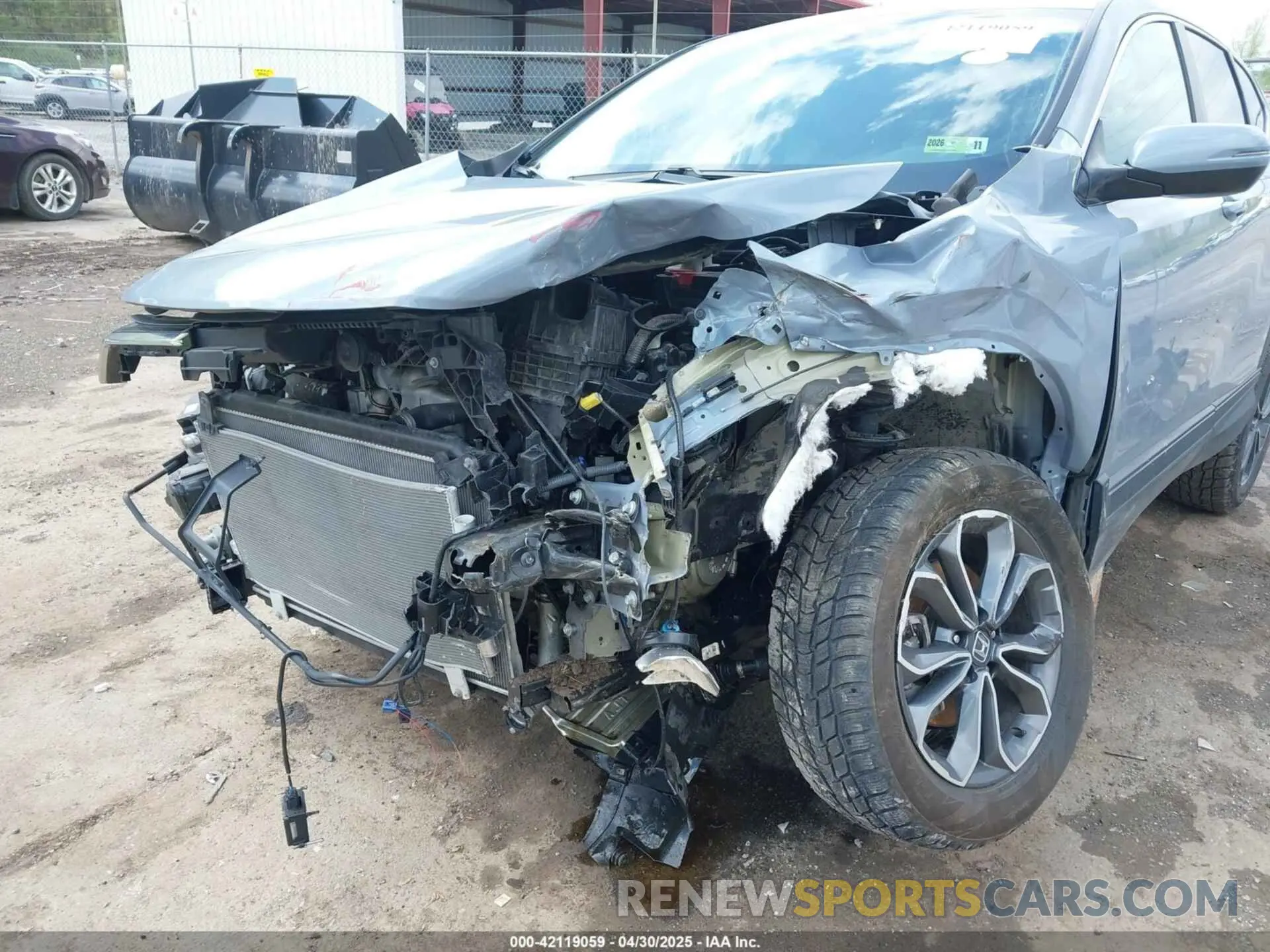 6 Photograph of a damaged car 5J6RW2H84MA015722 HONDA CR-V 2021