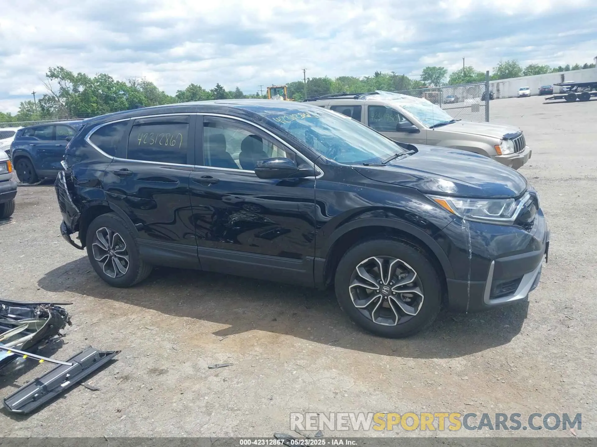 14 Photograph of a damaged car 5J6RW2H86MA001286 HONDA CR-V 2021
