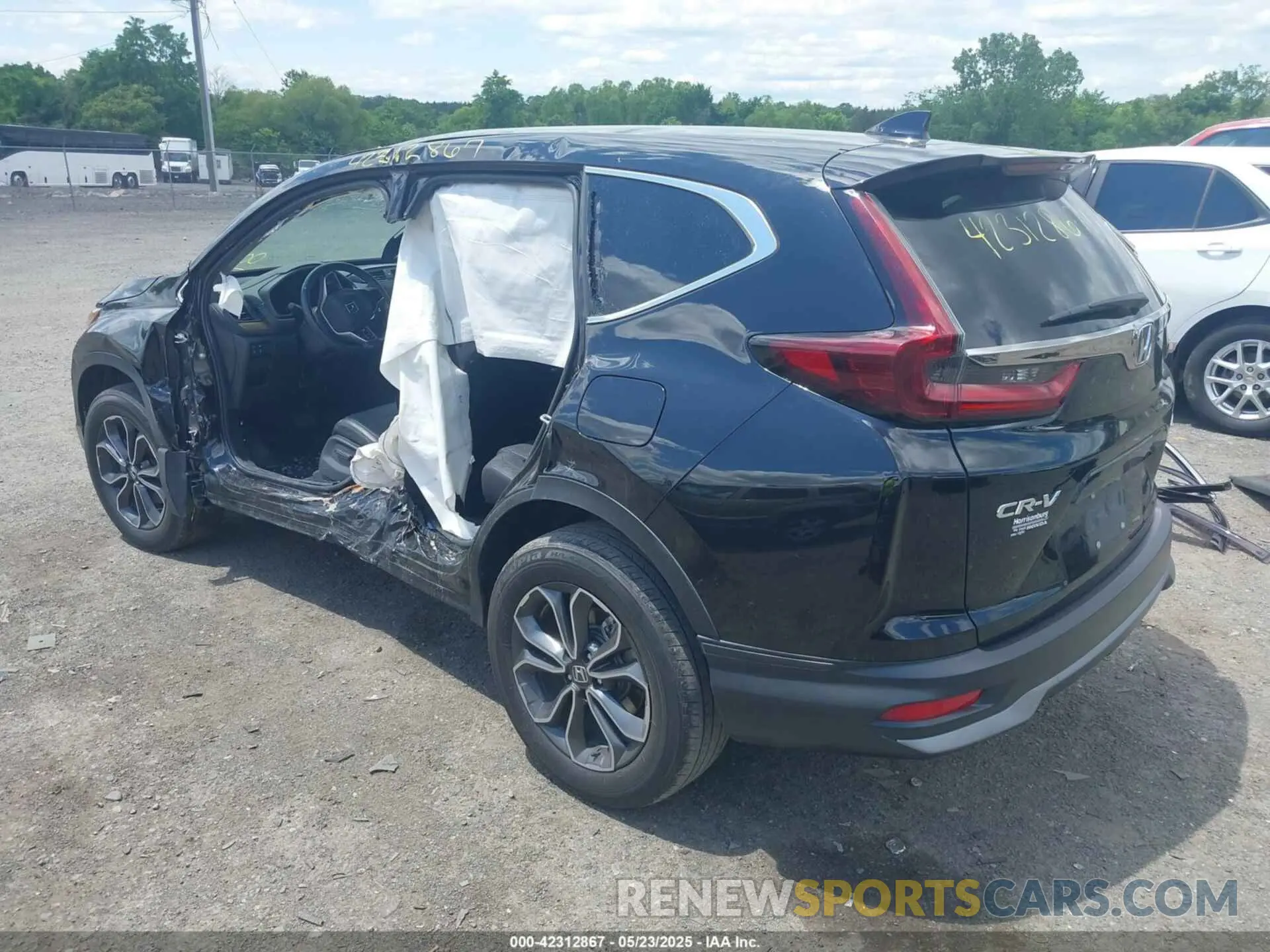 3 Photograph of a damaged car 5J6RW2H86MA001286 HONDA CR-V 2021