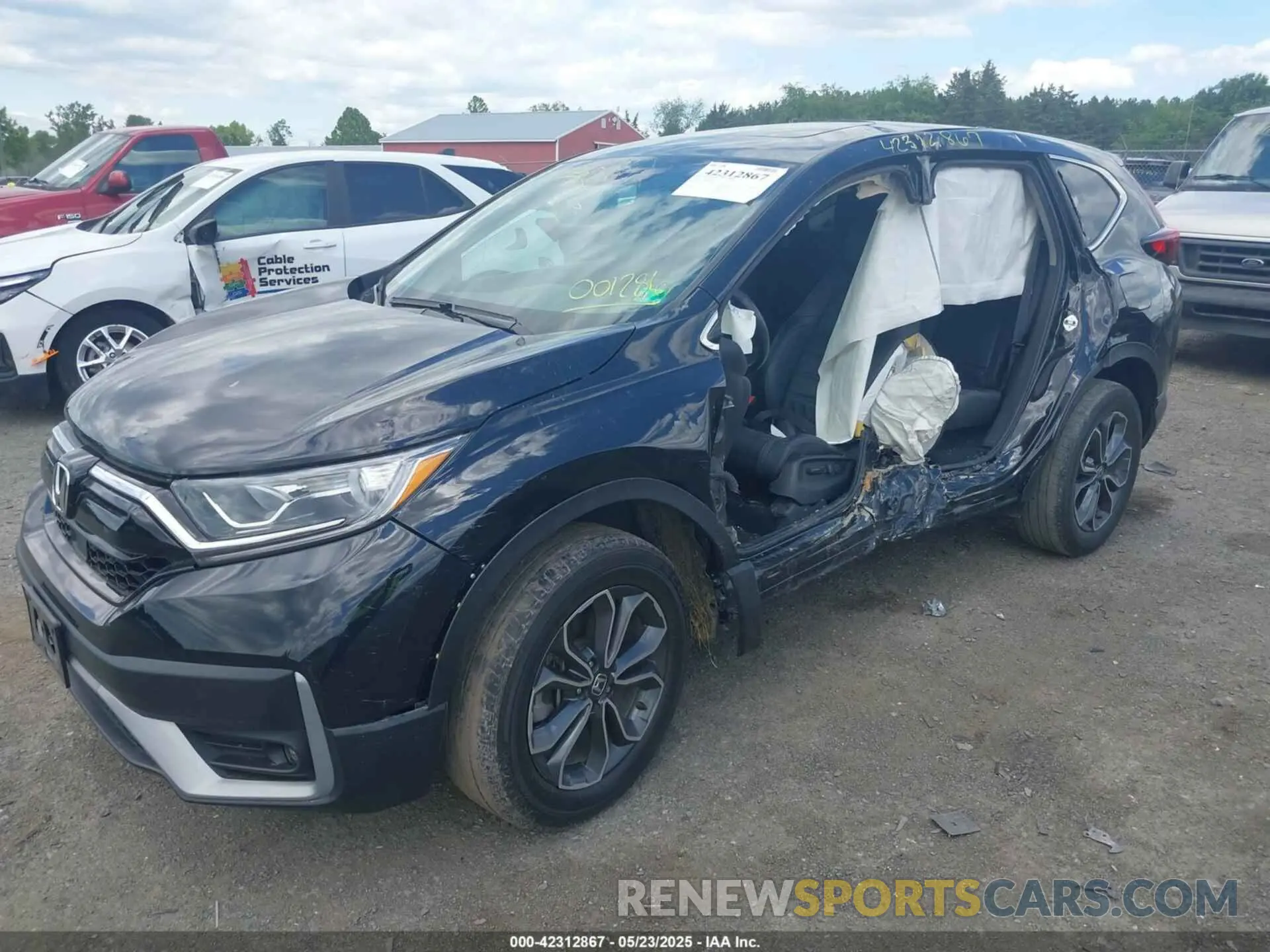 6 Photograph of a damaged car 5J6RW2H86MA001286 HONDA CR-V 2021