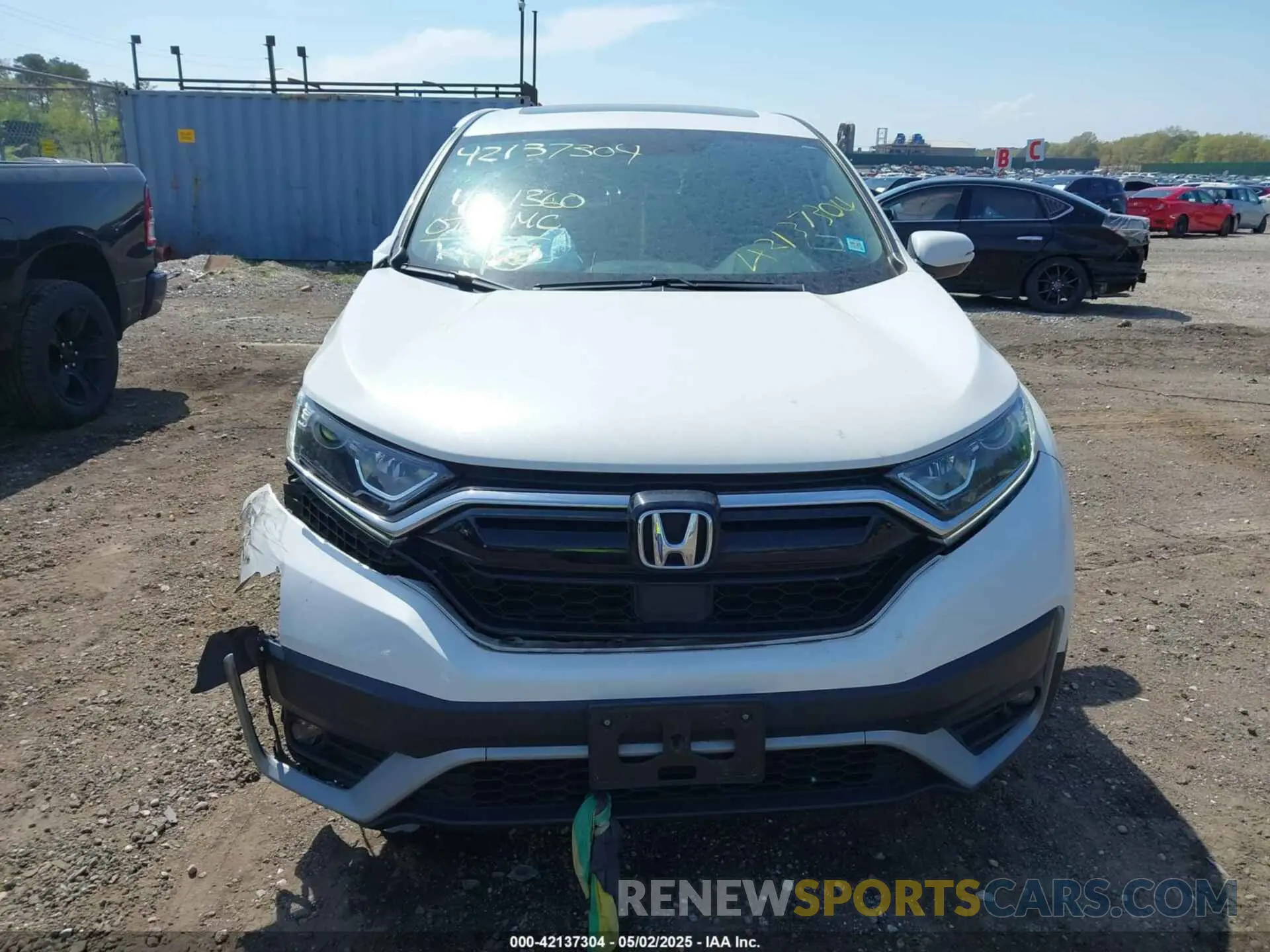 12 Photograph of a damaged car 5J6RW2H87MA001958 HONDA CR-V 2021