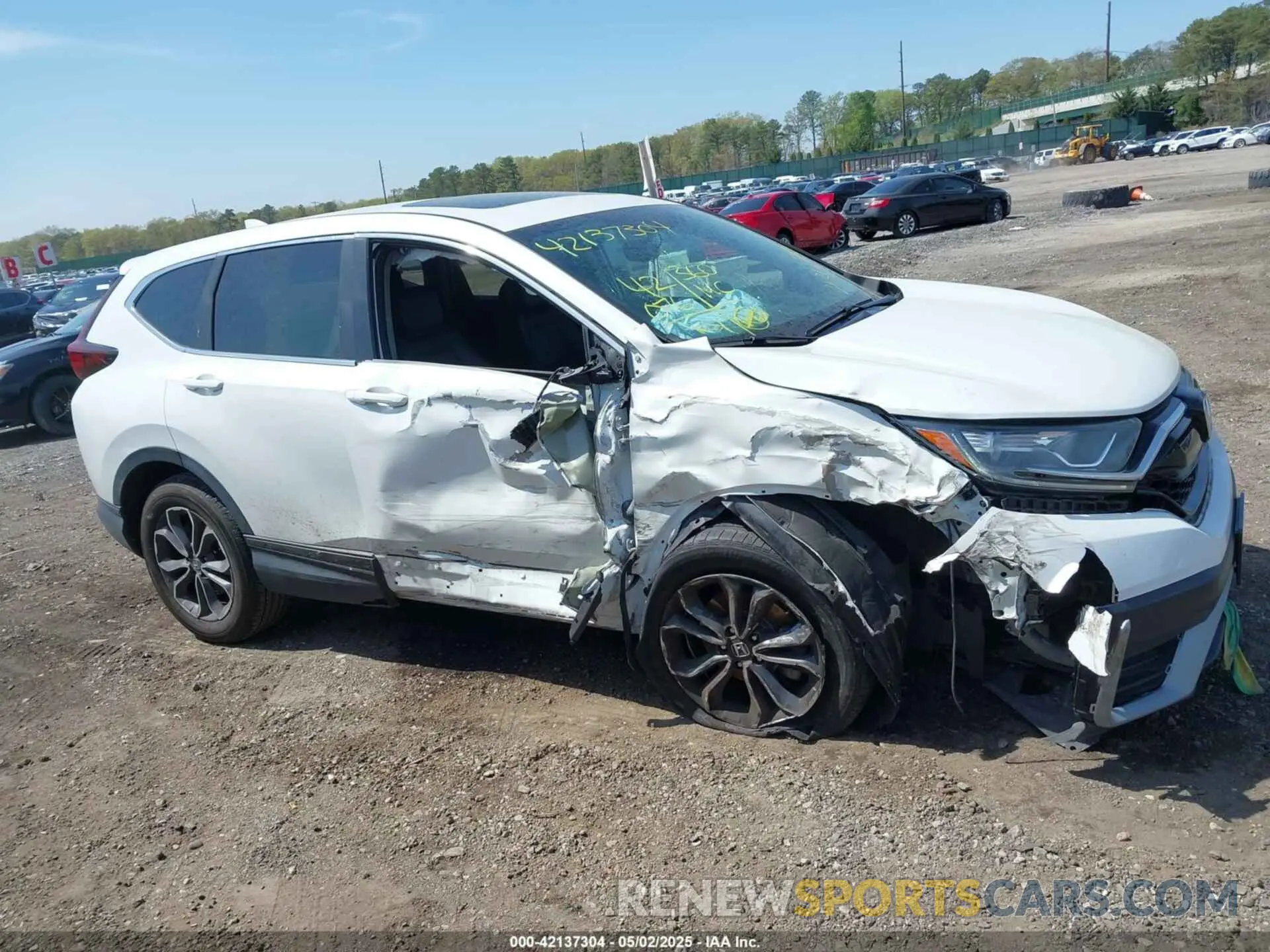13 Photograph of a damaged car 5J6RW2H87MA001958 HONDA CR-V 2021
