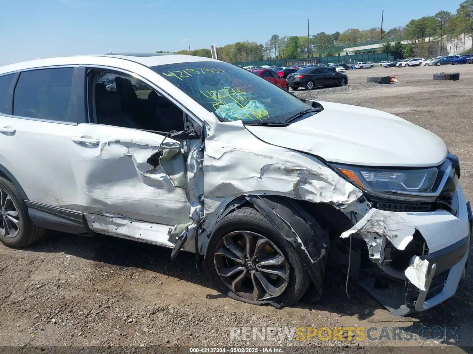6 Photograph of a damaged car 5J6RW2H87MA001958 HONDA CR-V 2021