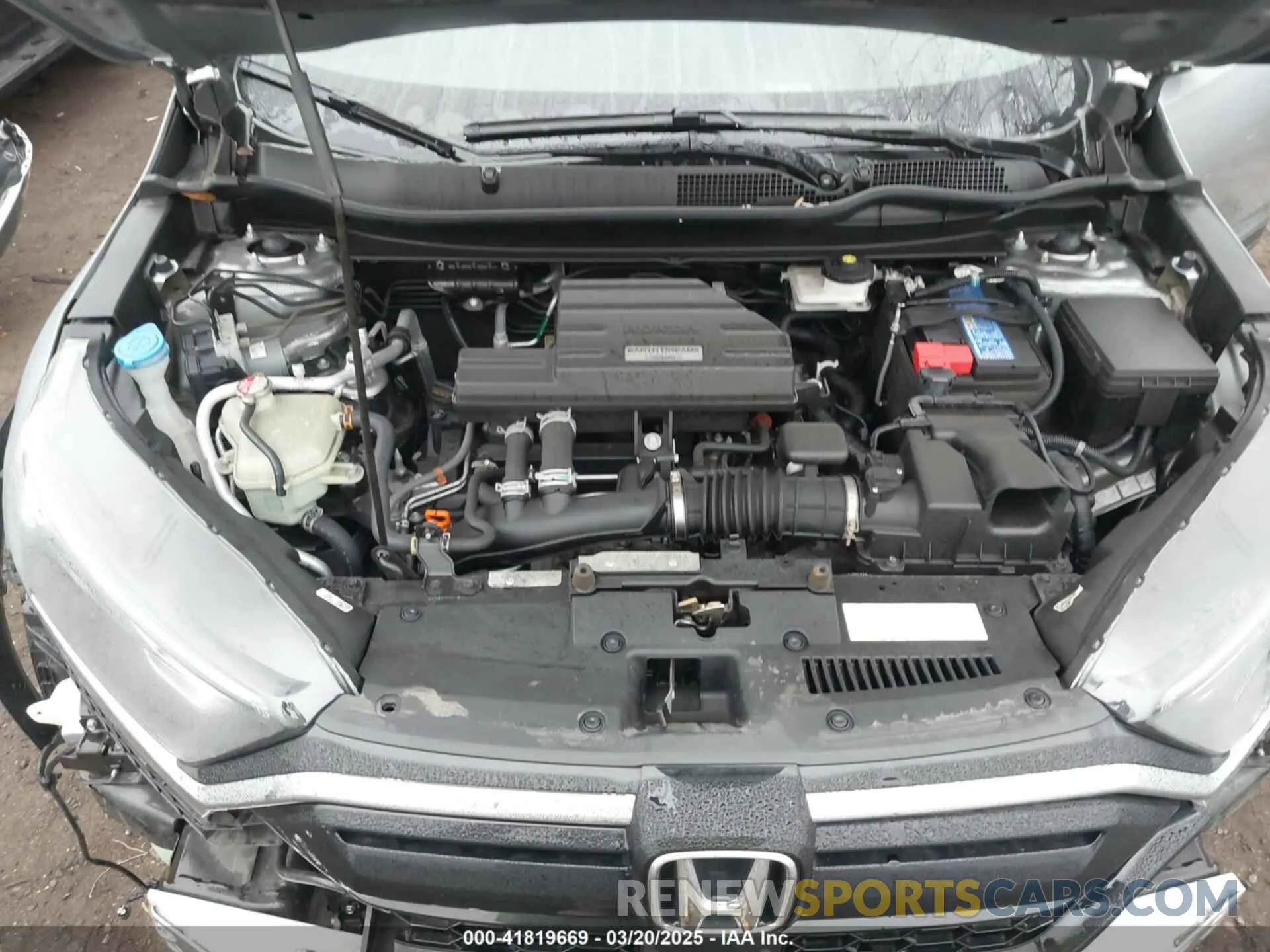 10 Photograph of a damaged car 5J6RW2H88MA009194 HONDA CR-V 2021