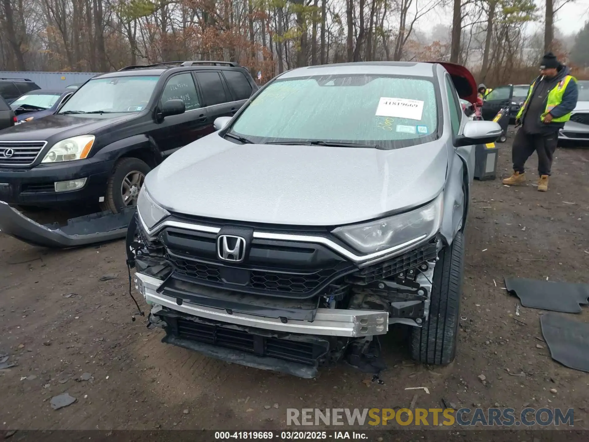 12 Photograph of a damaged car 5J6RW2H88MA009194 HONDA CR-V 2021