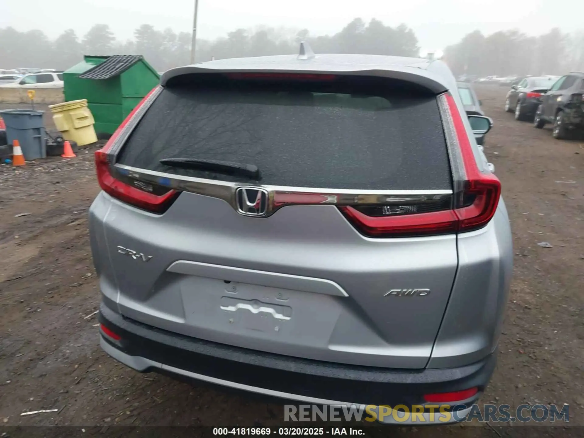 16 Photograph of a damaged car 5J6RW2H88MA009194 HONDA CR-V 2021