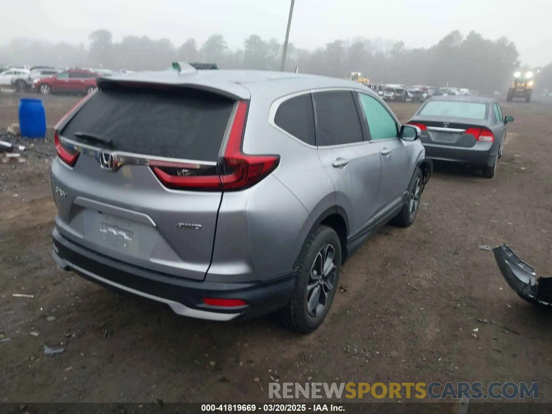 4 Photograph of a damaged car 5J6RW2H88MA009194 HONDA CR-V 2021