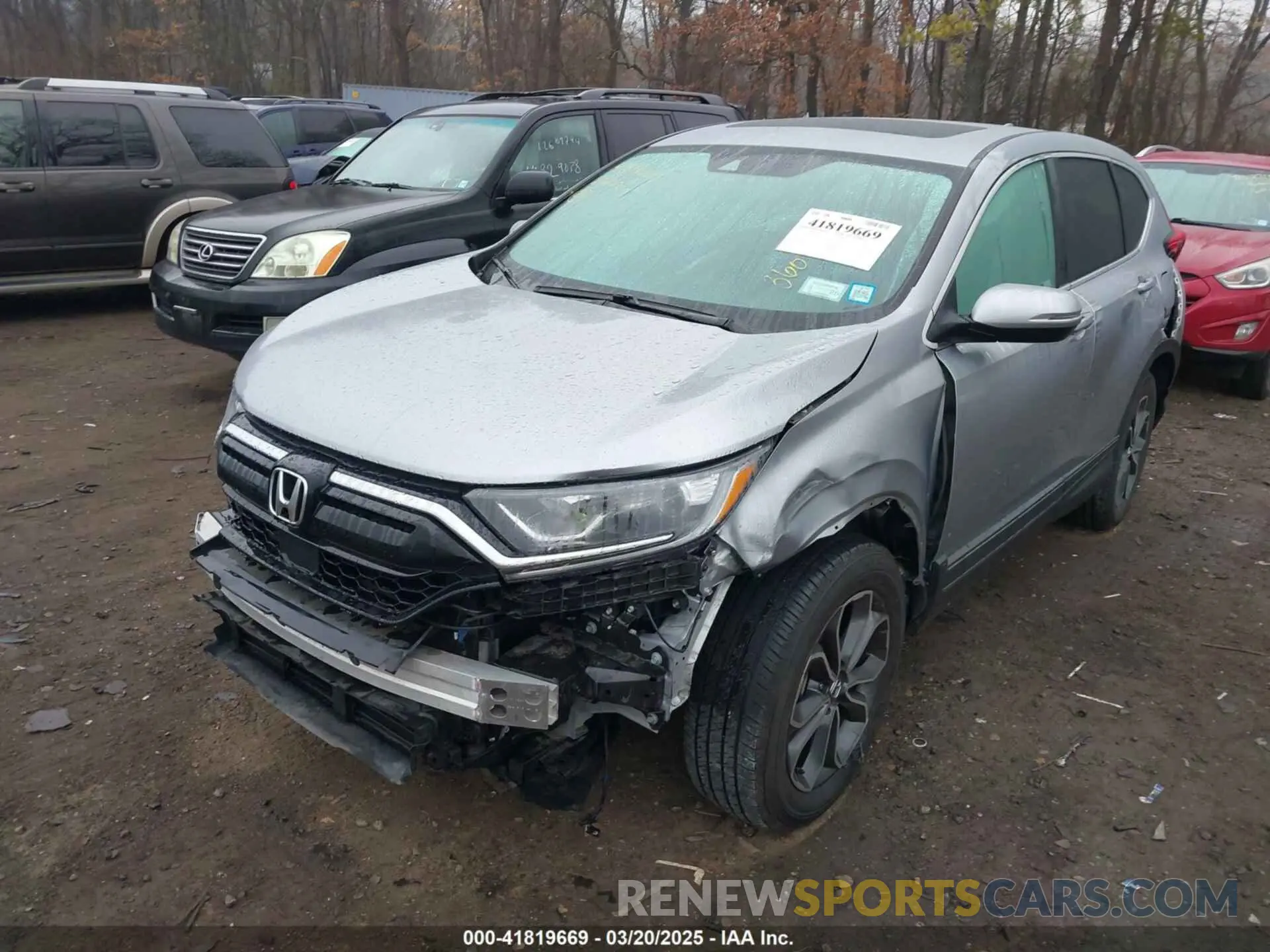 6 Photograph of a damaged car 5J6RW2H88MA009194 HONDA CR-V 2021
