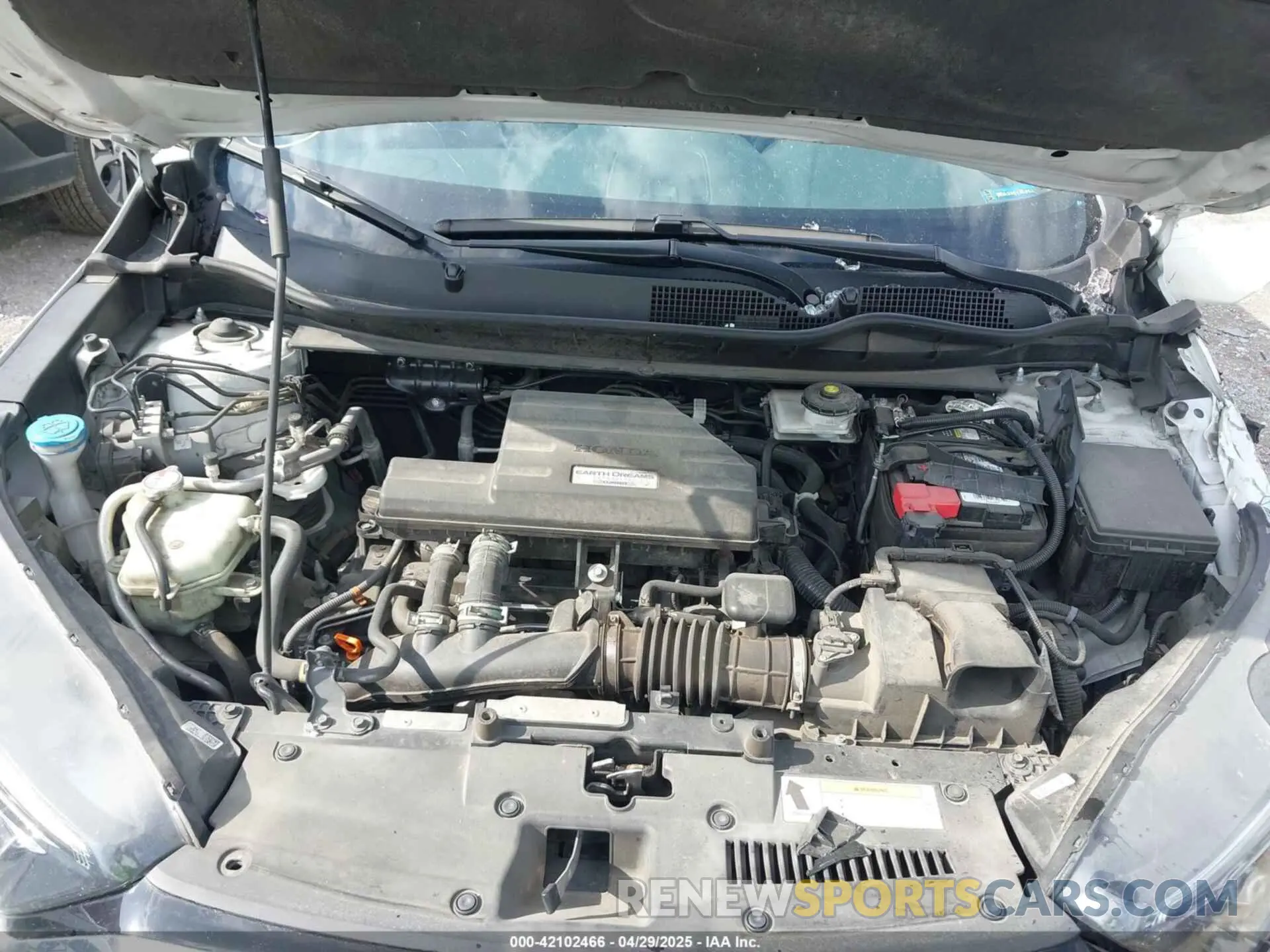 10 Photograph of a damaged car 5J6RW2H88ML010284 HONDA CR-V 2021