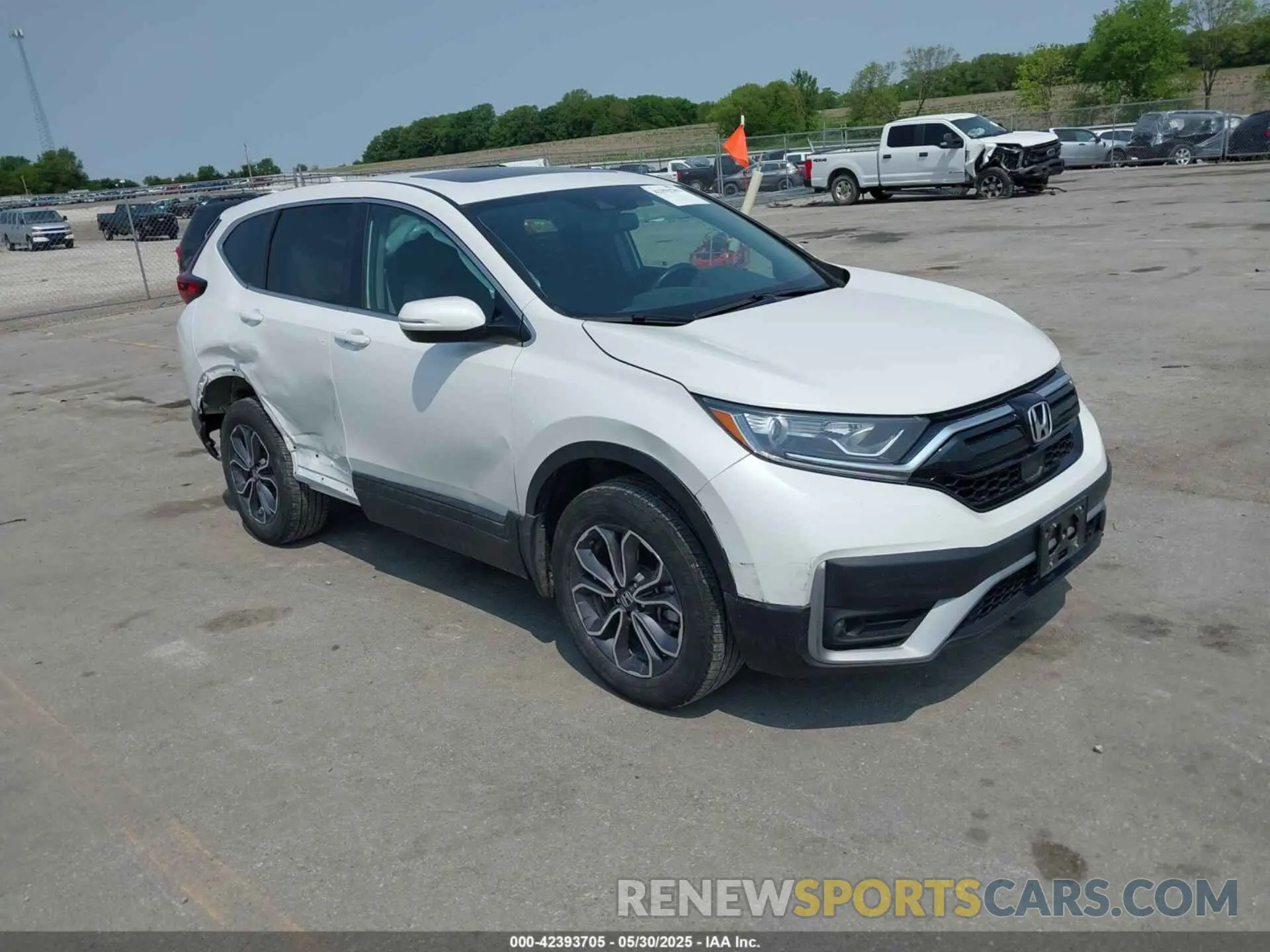 1 Photograph of a damaged car 5J6RW2H88ML020653 HONDA CR-V 2021