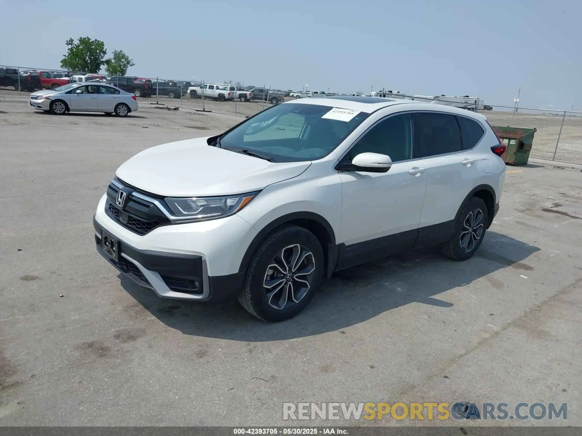 2 Photograph of a damaged car 5J6RW2H88ML020653 HONDA CR-V 2021
