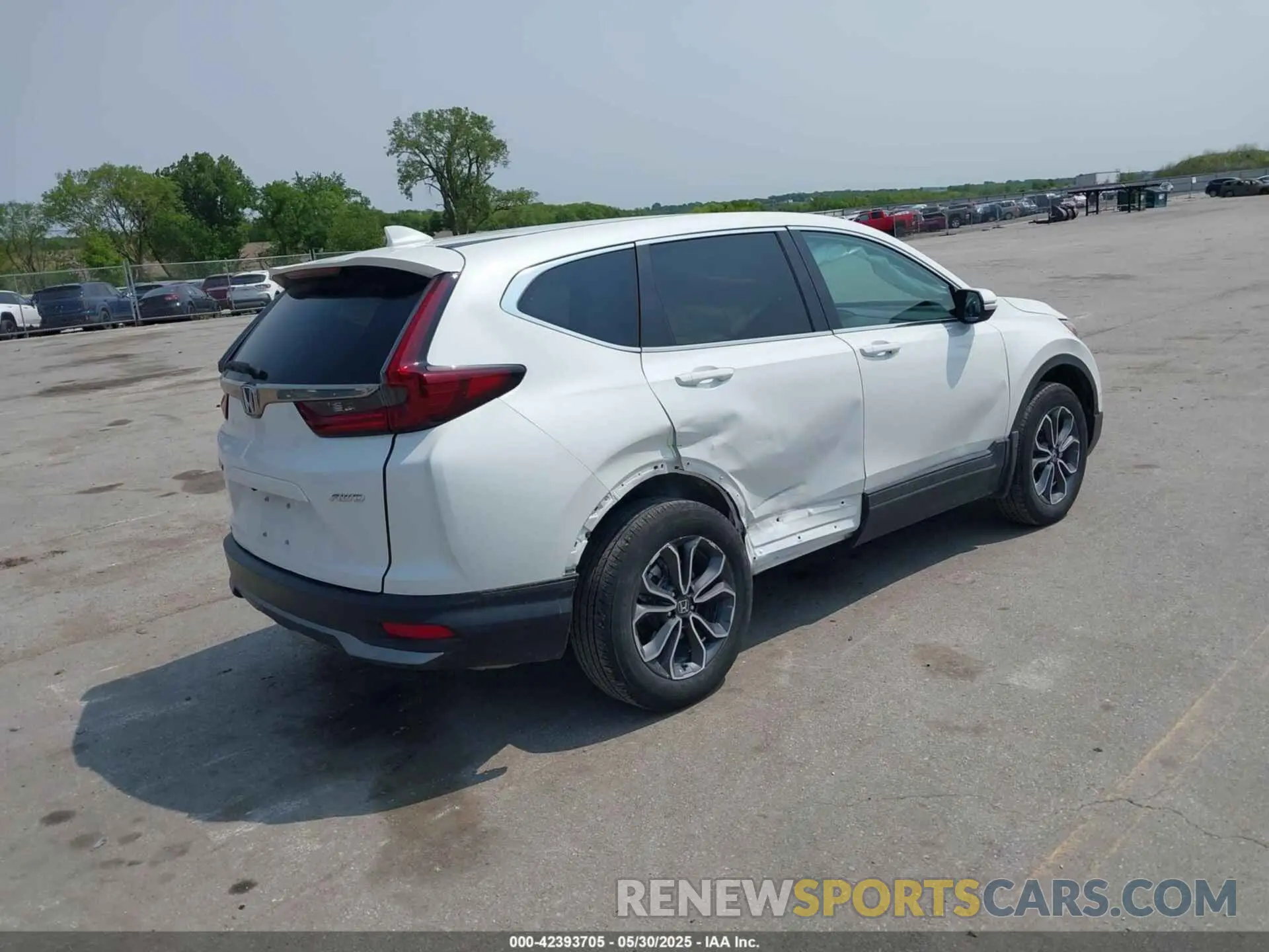 4 Photograph of a damaged car 5J6RW2H88ML020653 HONDA CR-V 2021