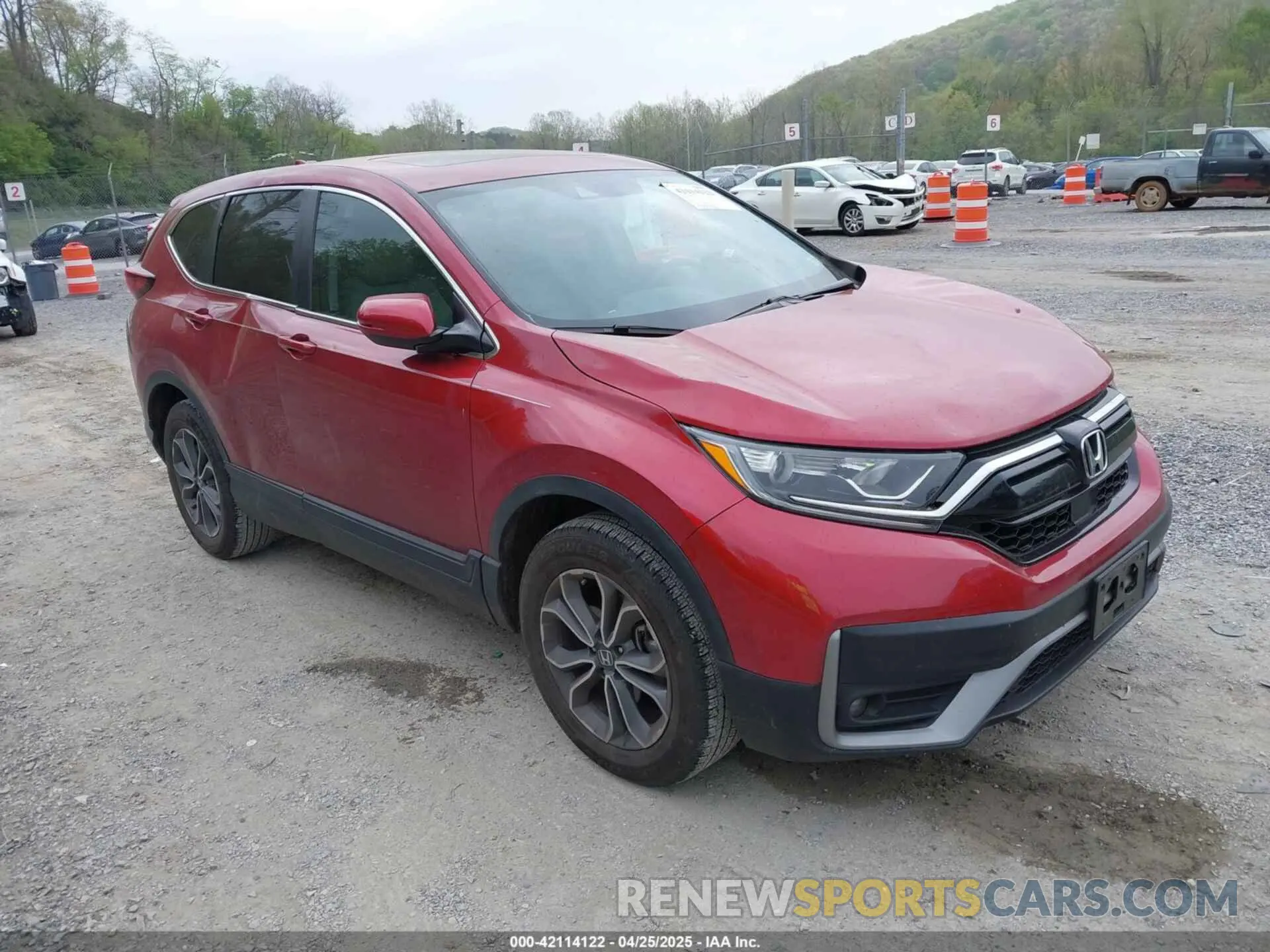 1 Photograph of a damaged car 5J6RW2H8XML022453 HONDA CR-V 2021