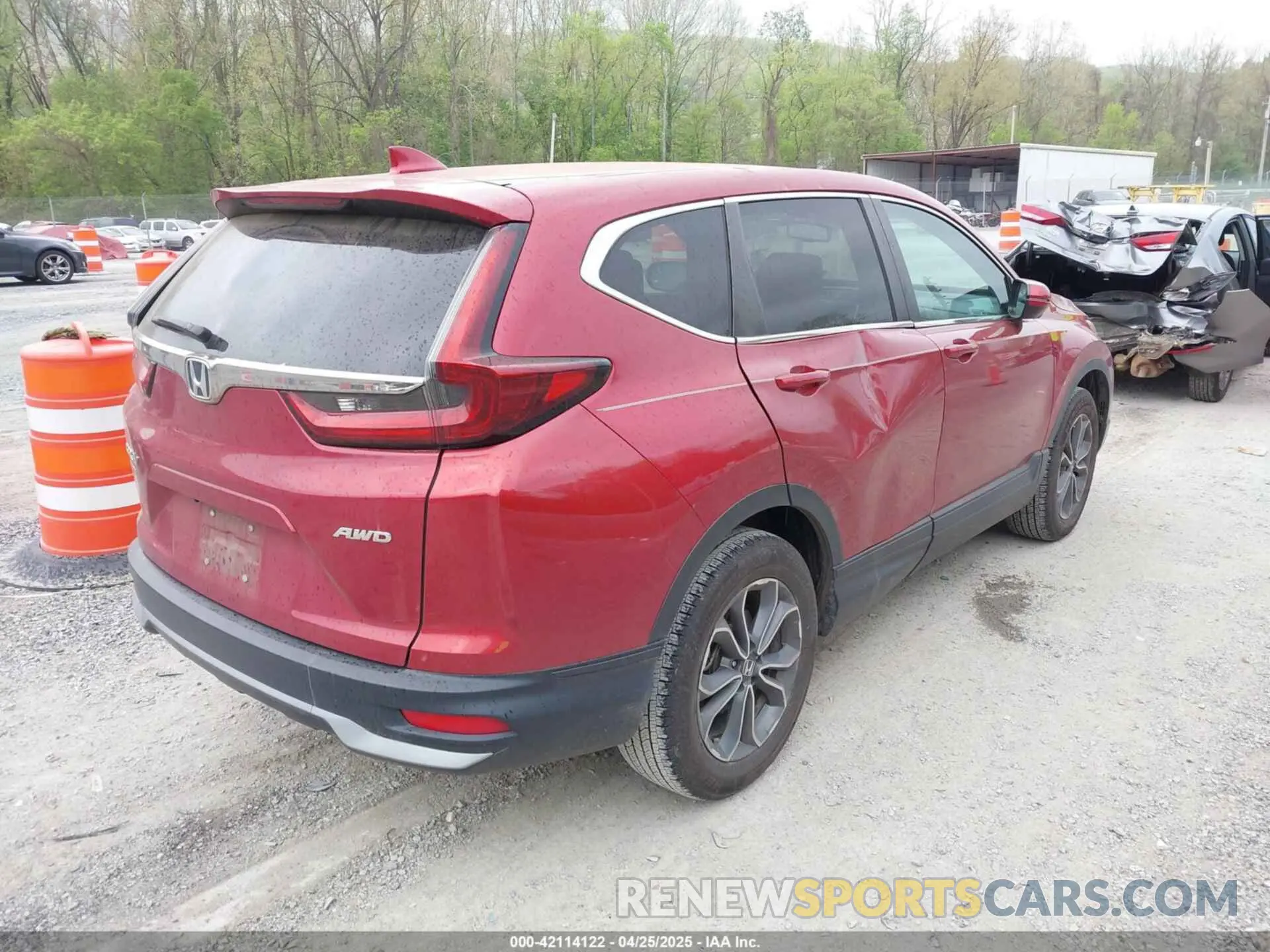 4 Photograph of a damaged car 5J6RW2H8XML022453 HONDA CR-V 2021