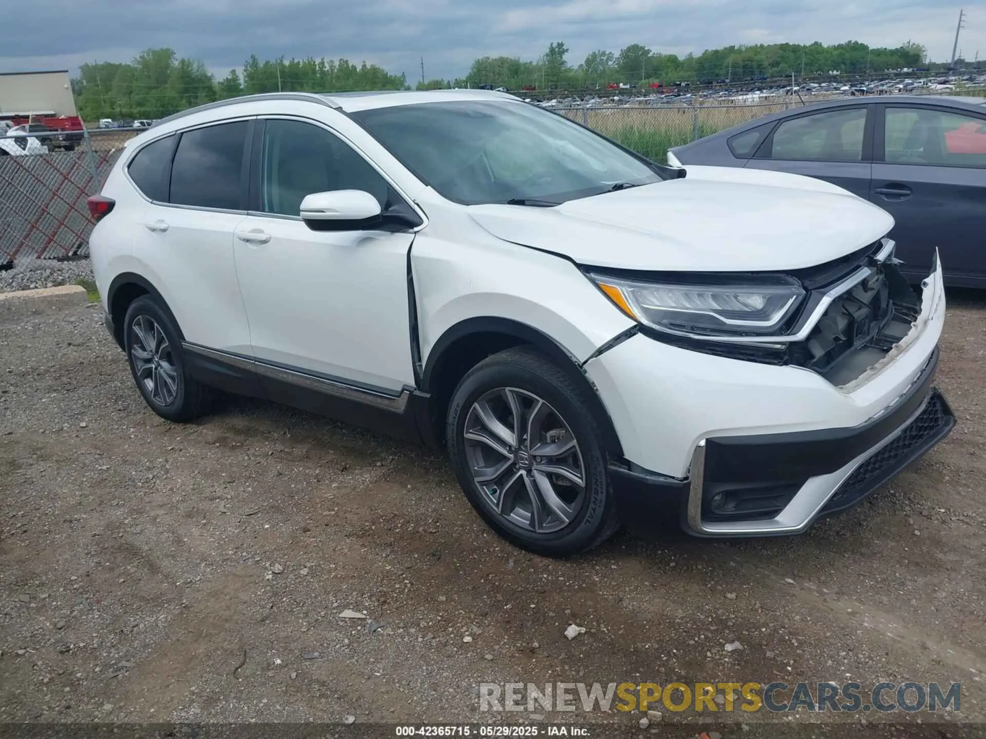 1 Photograph of a damaged car 5J6RW2H93ML012016 HONDA CR-V 2021