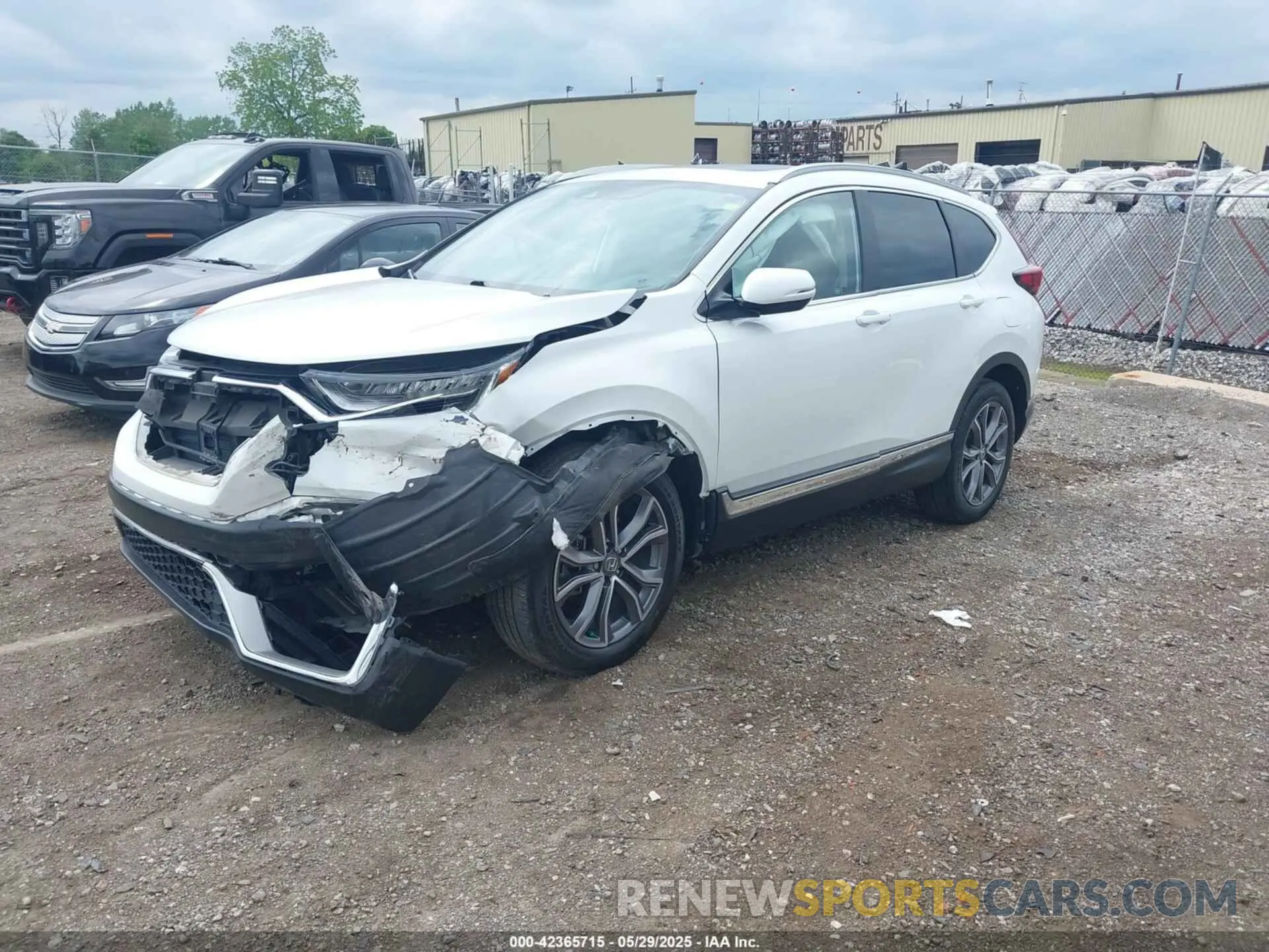 2 Photograph of a damaged car 5J6RW2H93ML012016 HONDA CR-V 2021