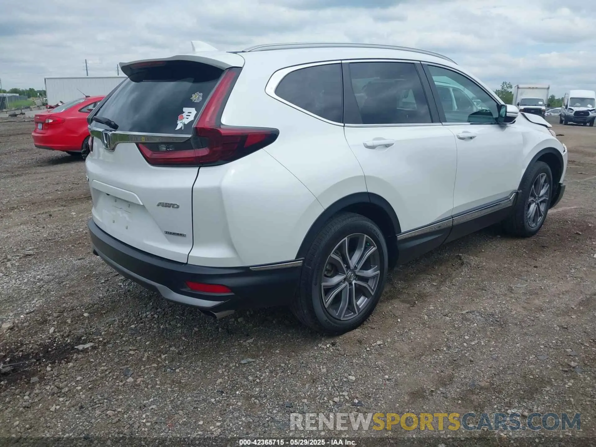 4 Photograph of a damaged car 5J6RW2H93ML012016 HONDA CR-V 2021